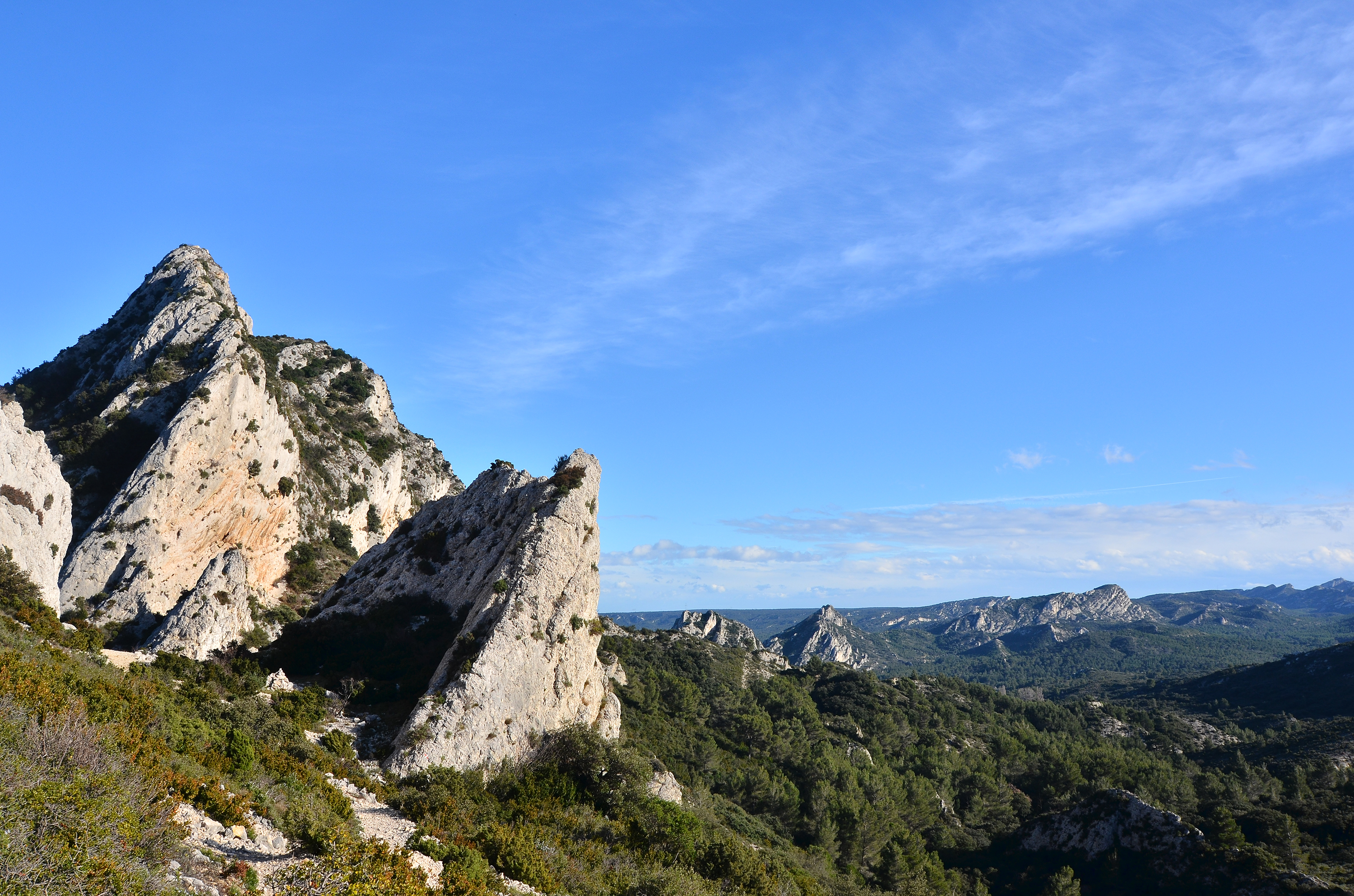 Randonn�e p�destre : Les cr�tes de Romanin
