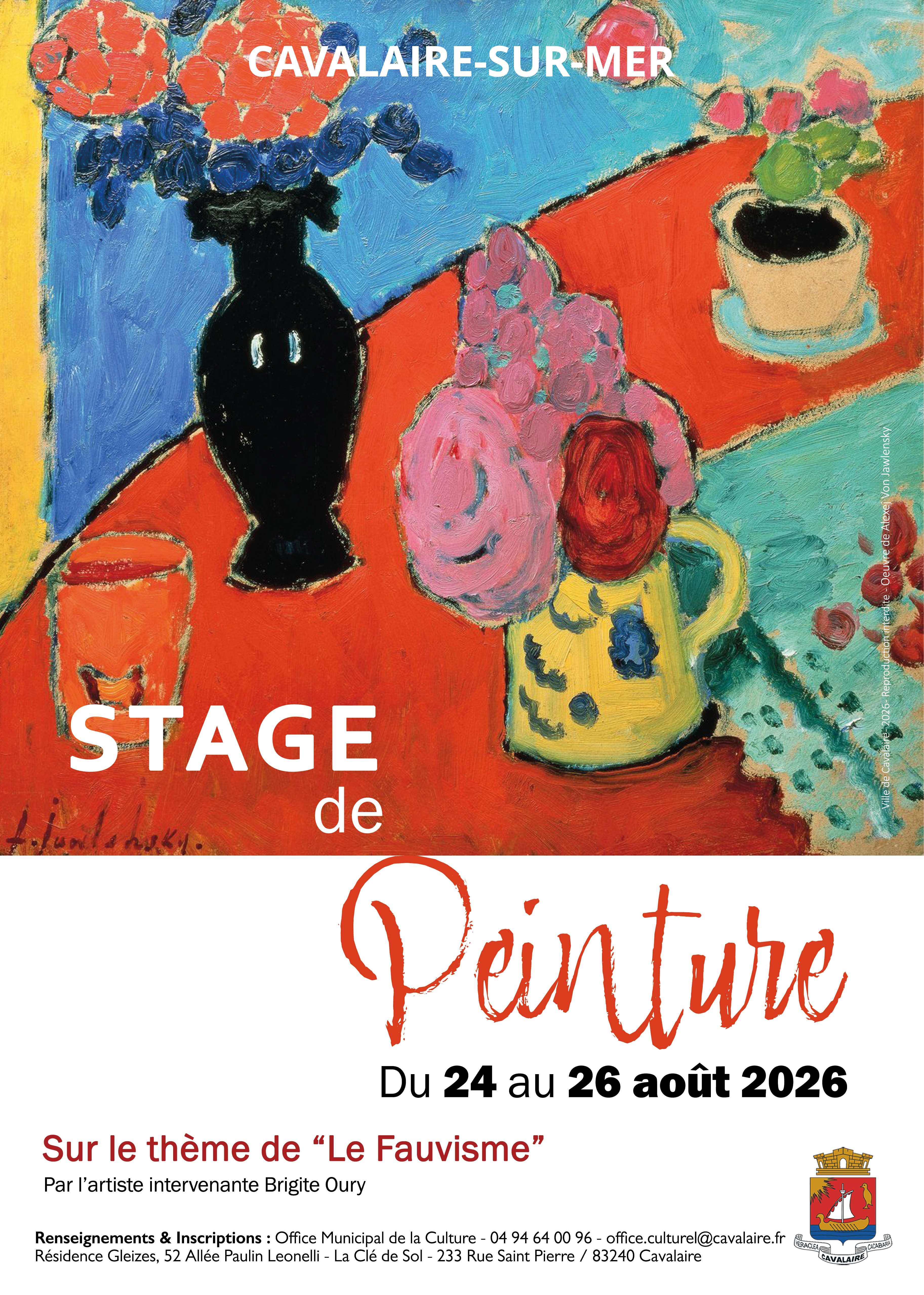 Stage de peinture adultes et enfants
