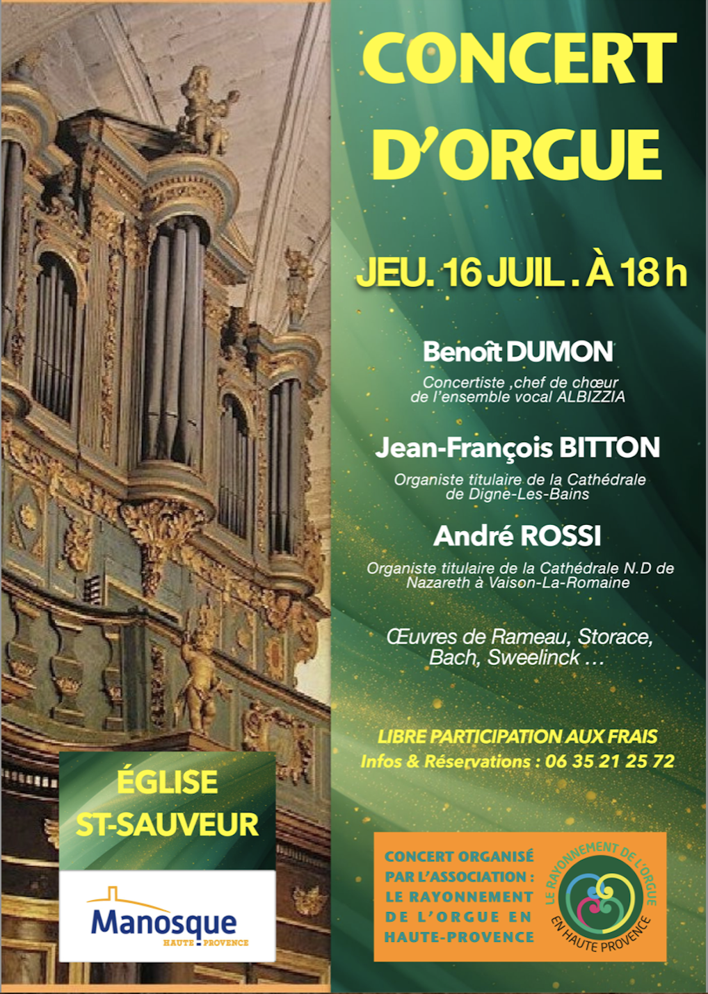 Concert d'orgue