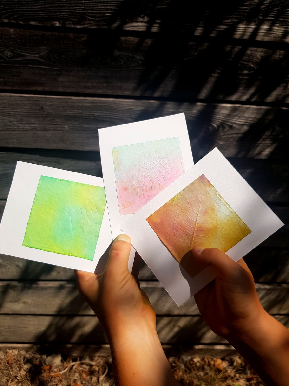 Atelier cr�ation de cartes postales