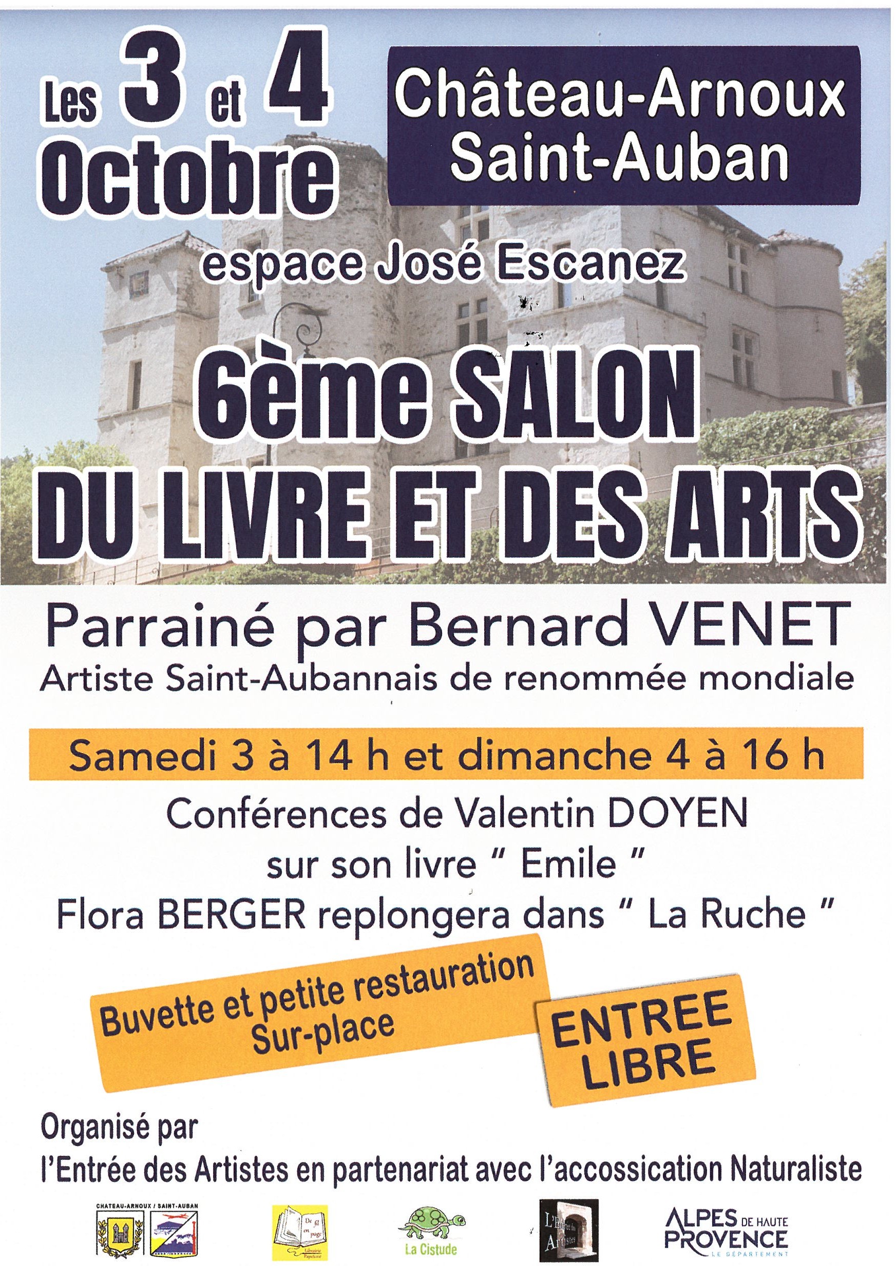 Salon du livre � Ch�teau-Arnoux