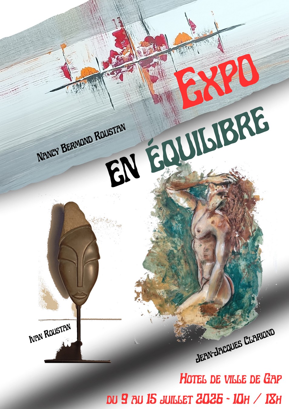 Exposition d'Arts : En �quilibre