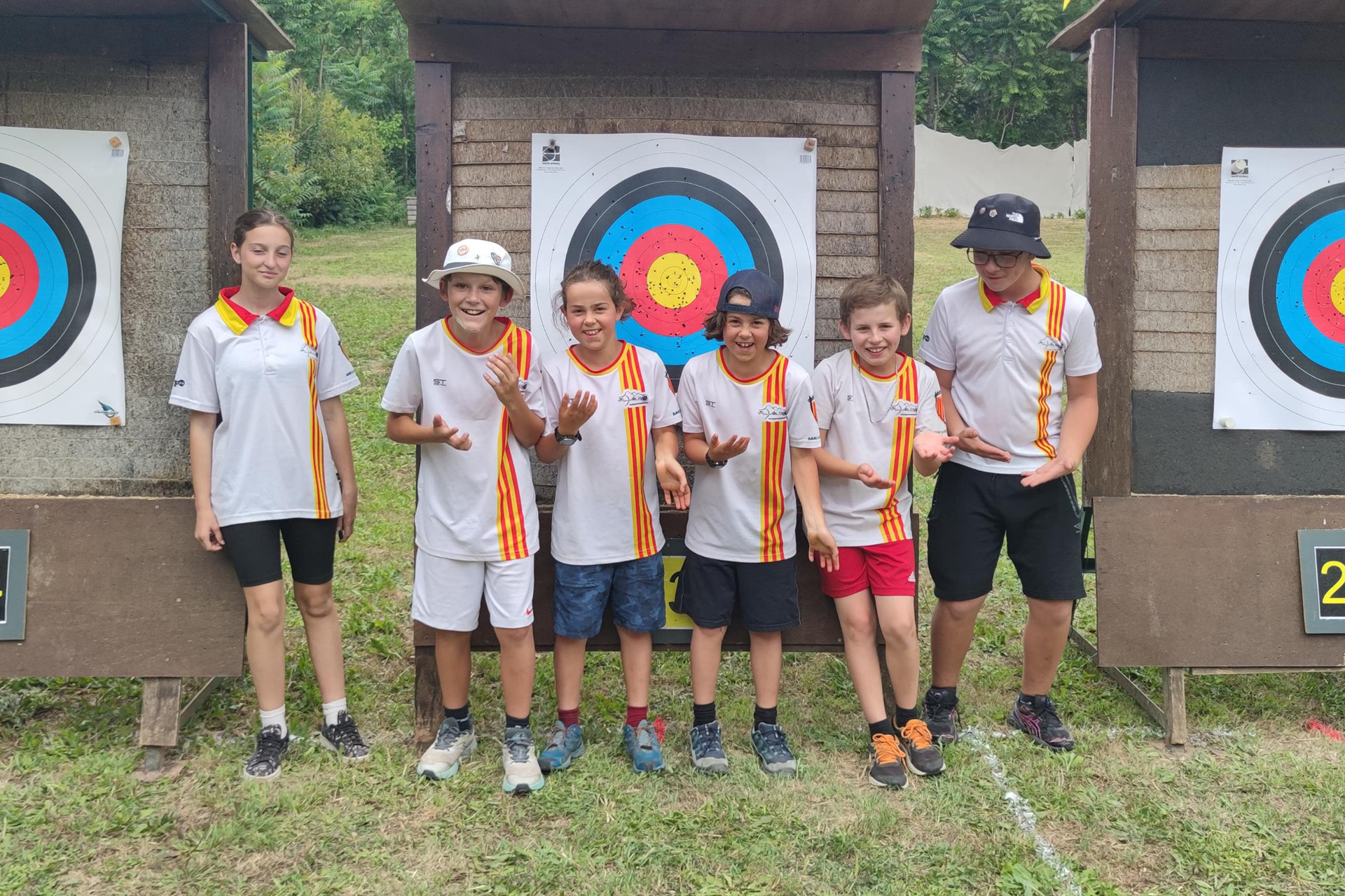 Mini-tournois de tir � l'arc