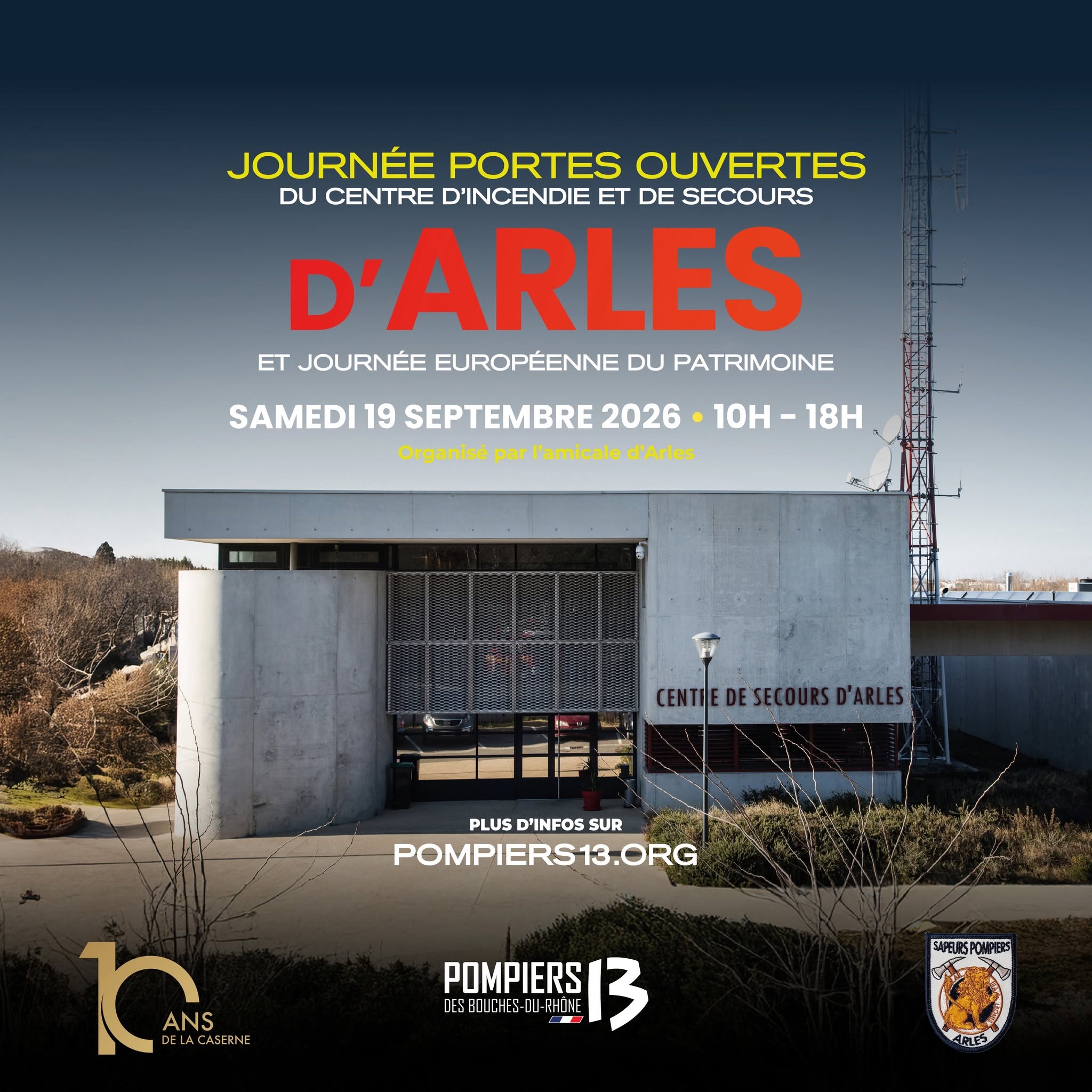 Journ�e portes ouvertes du centre d'incendie et de secours