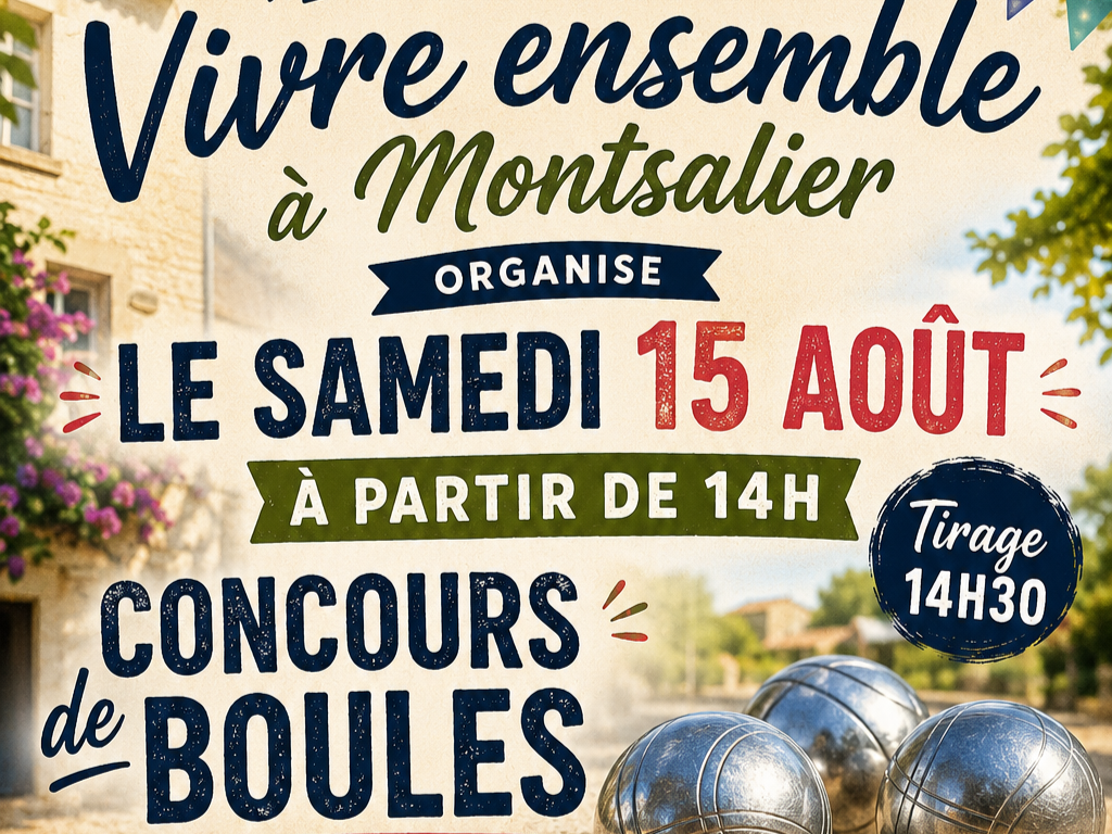 Concours de boules