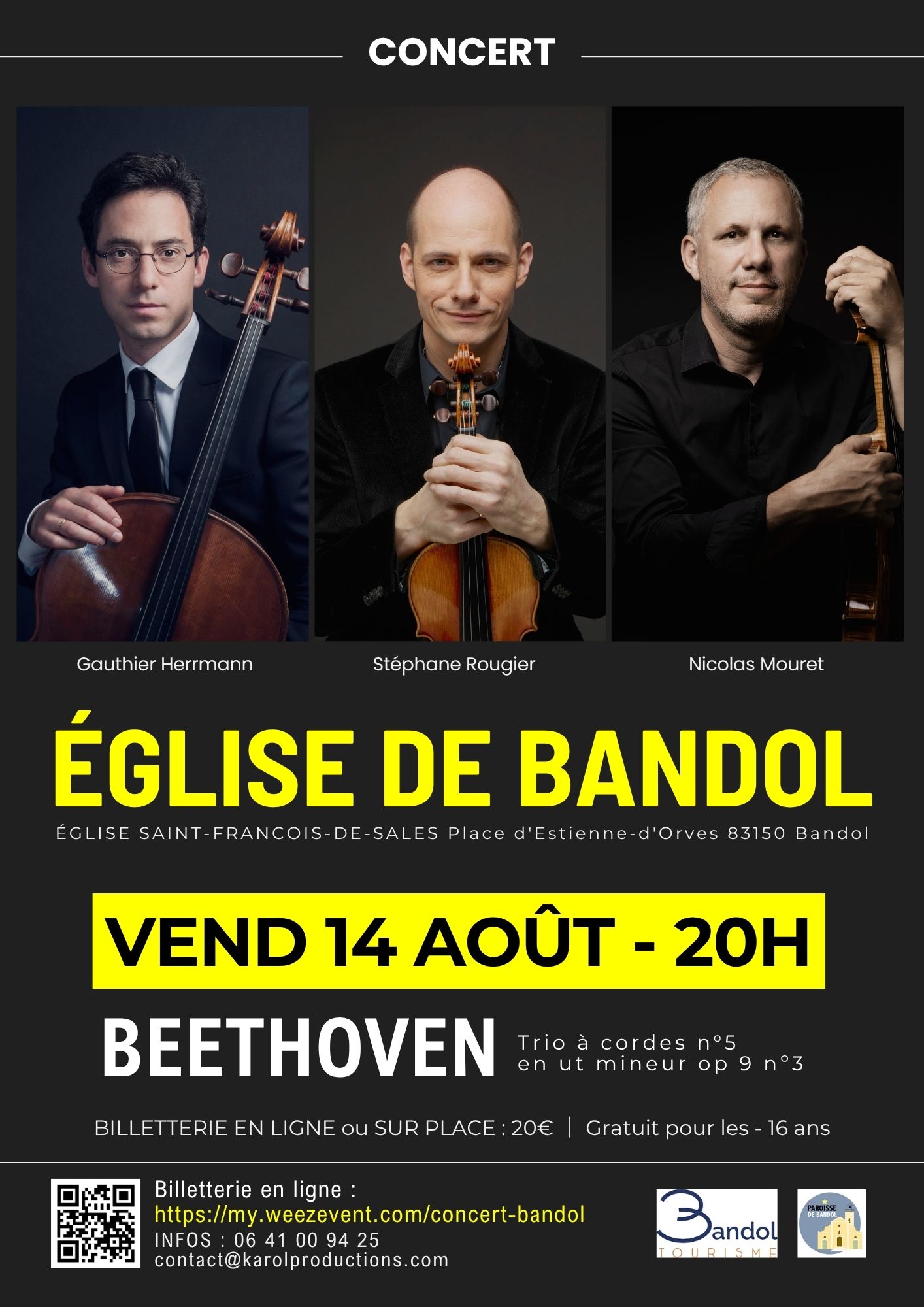 Concert � Beethoven �