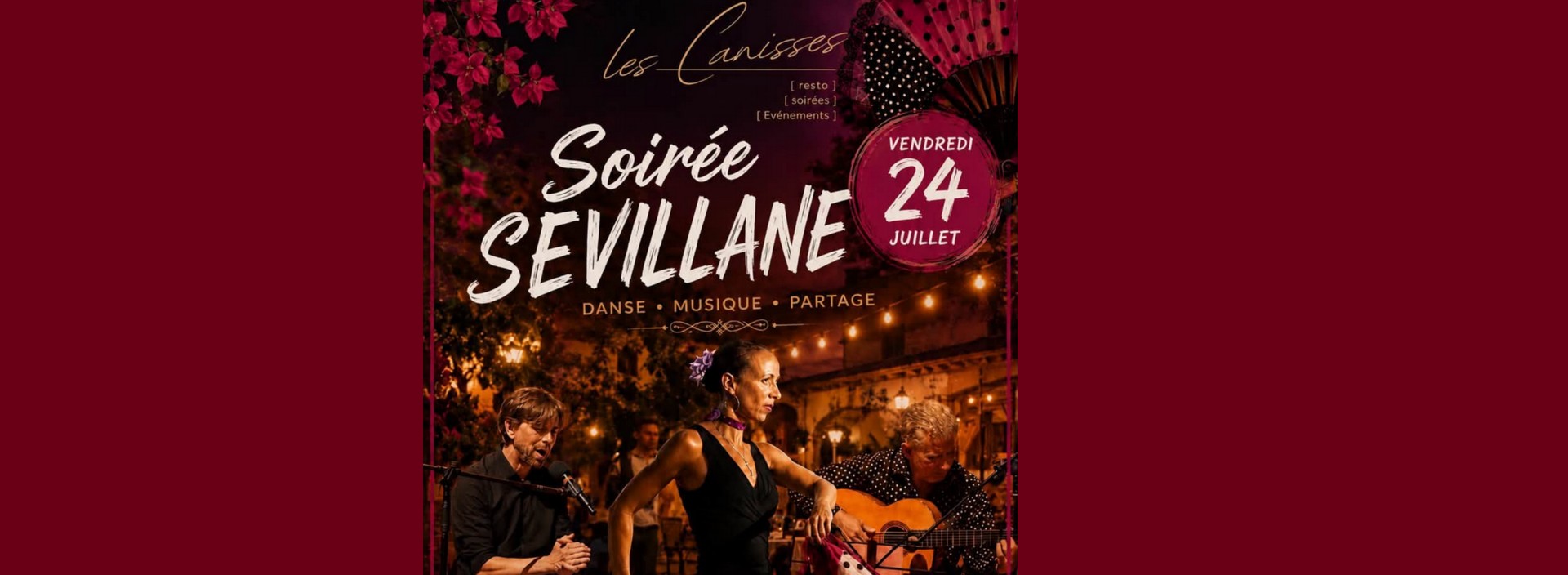 Soir�e S�villane au Bistrot des Canisses