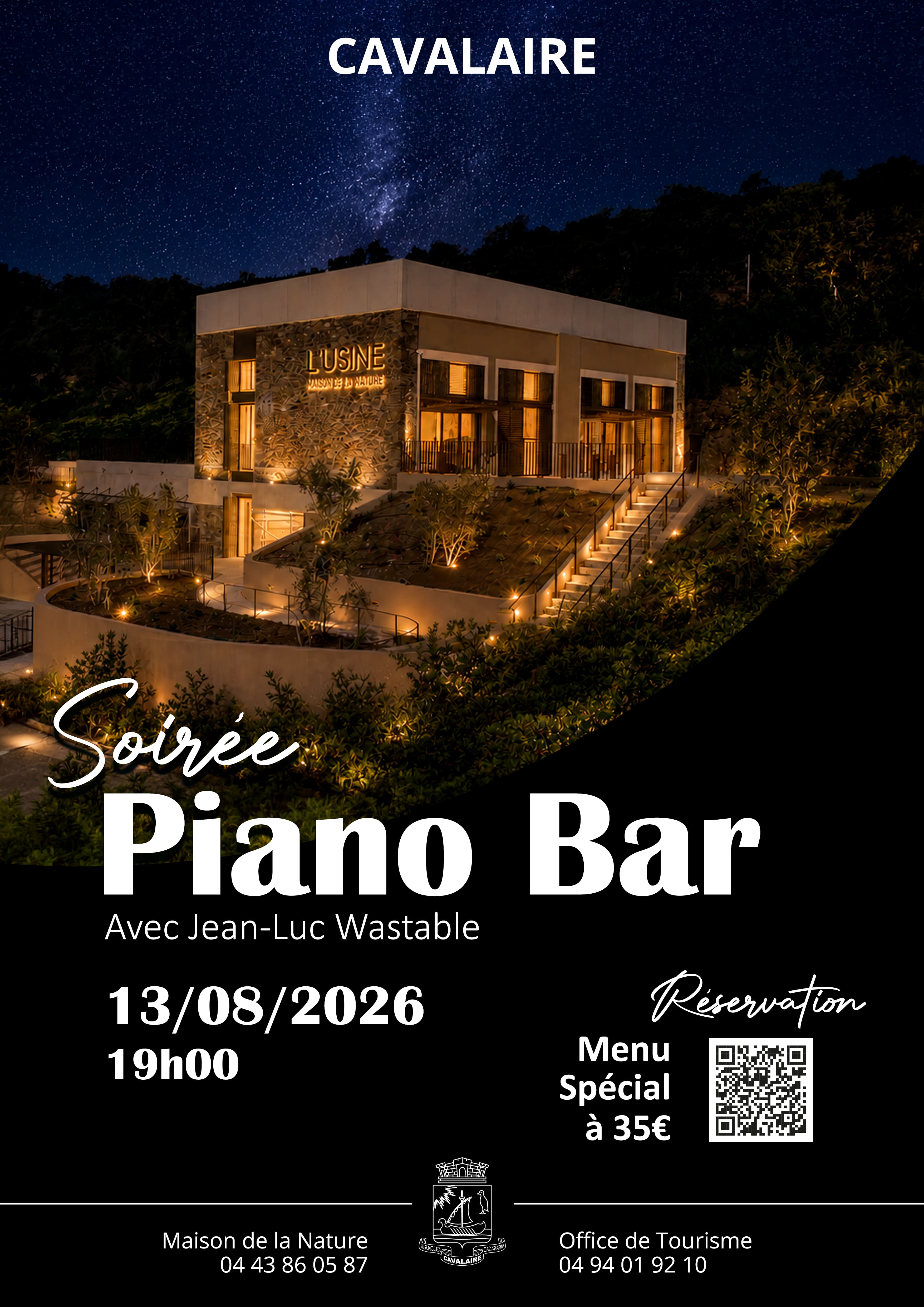 COMPLET Soir�e piano bar avec Jean Luc Wastable