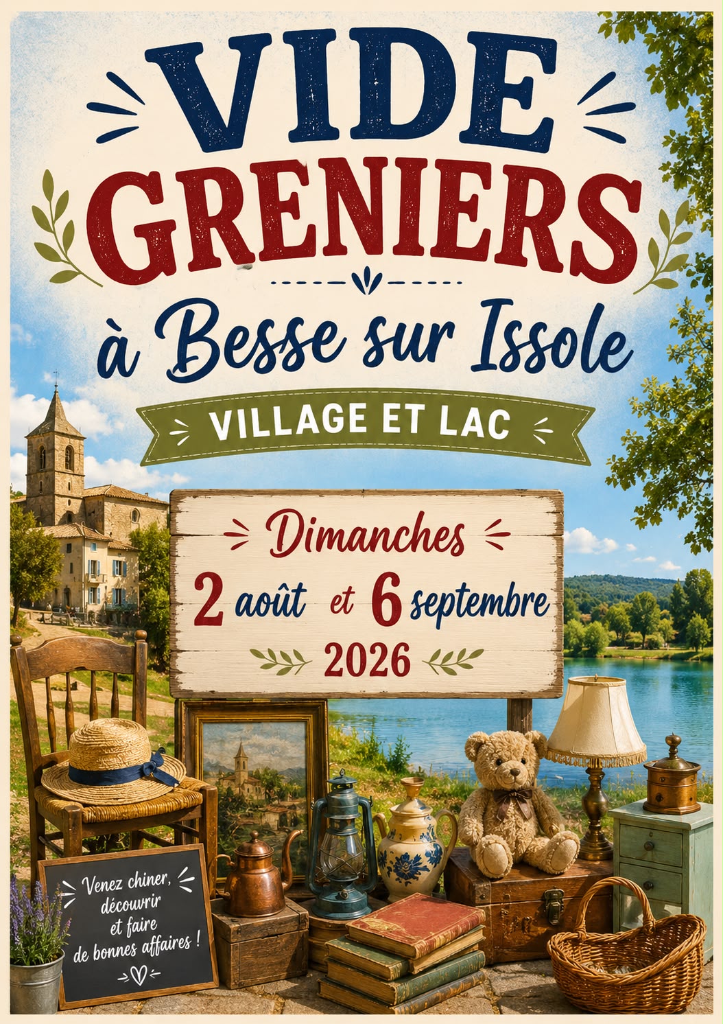 Vide grenier � Besse s/Issole