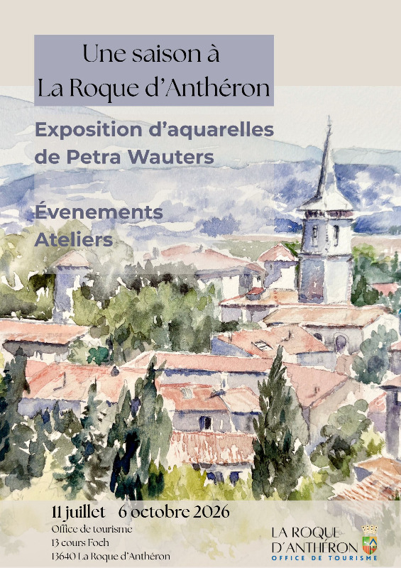 Atelier d'aquarelle avec l'aquarelliste Petra Wauters