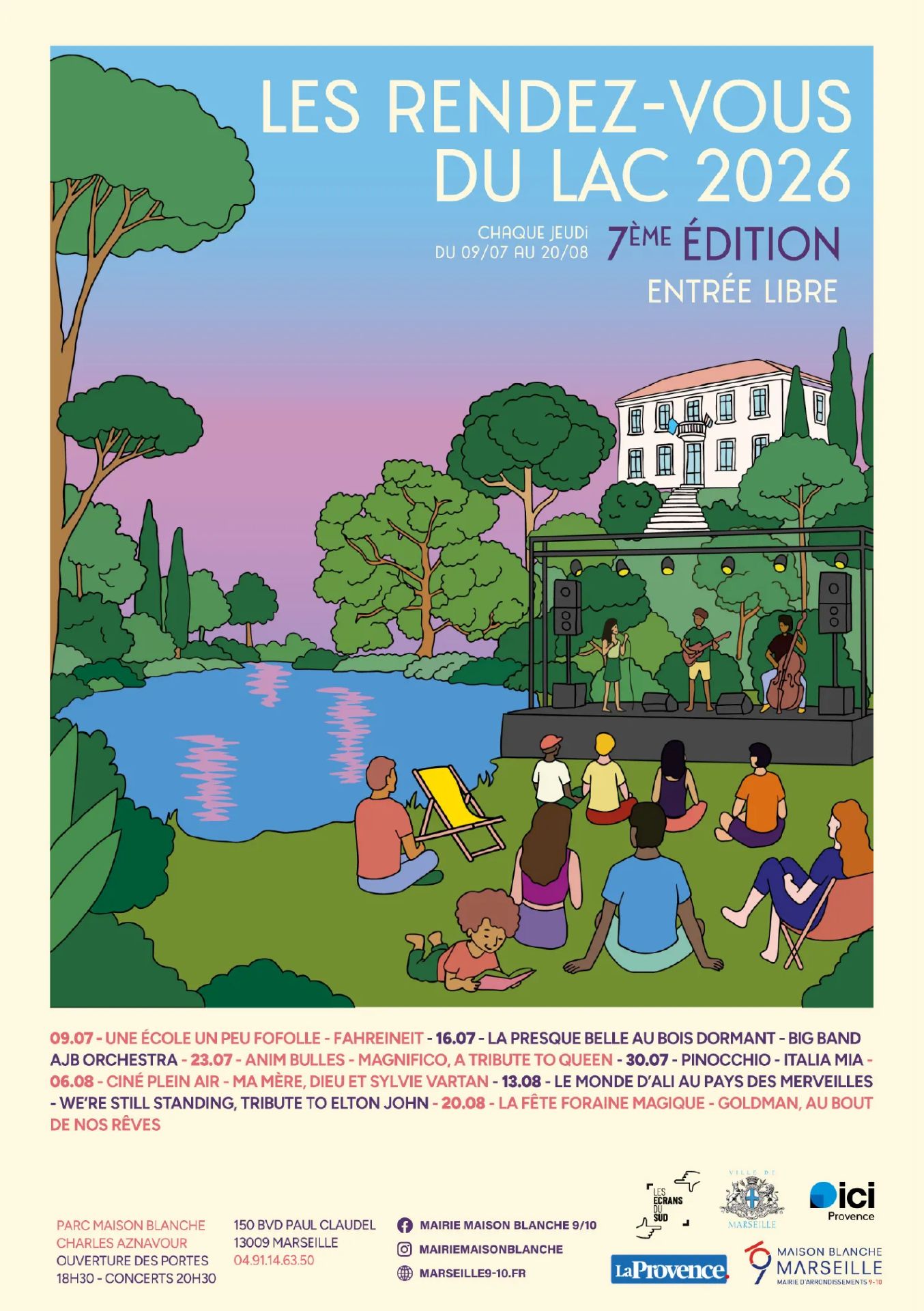 Les rendez-vous du lac
