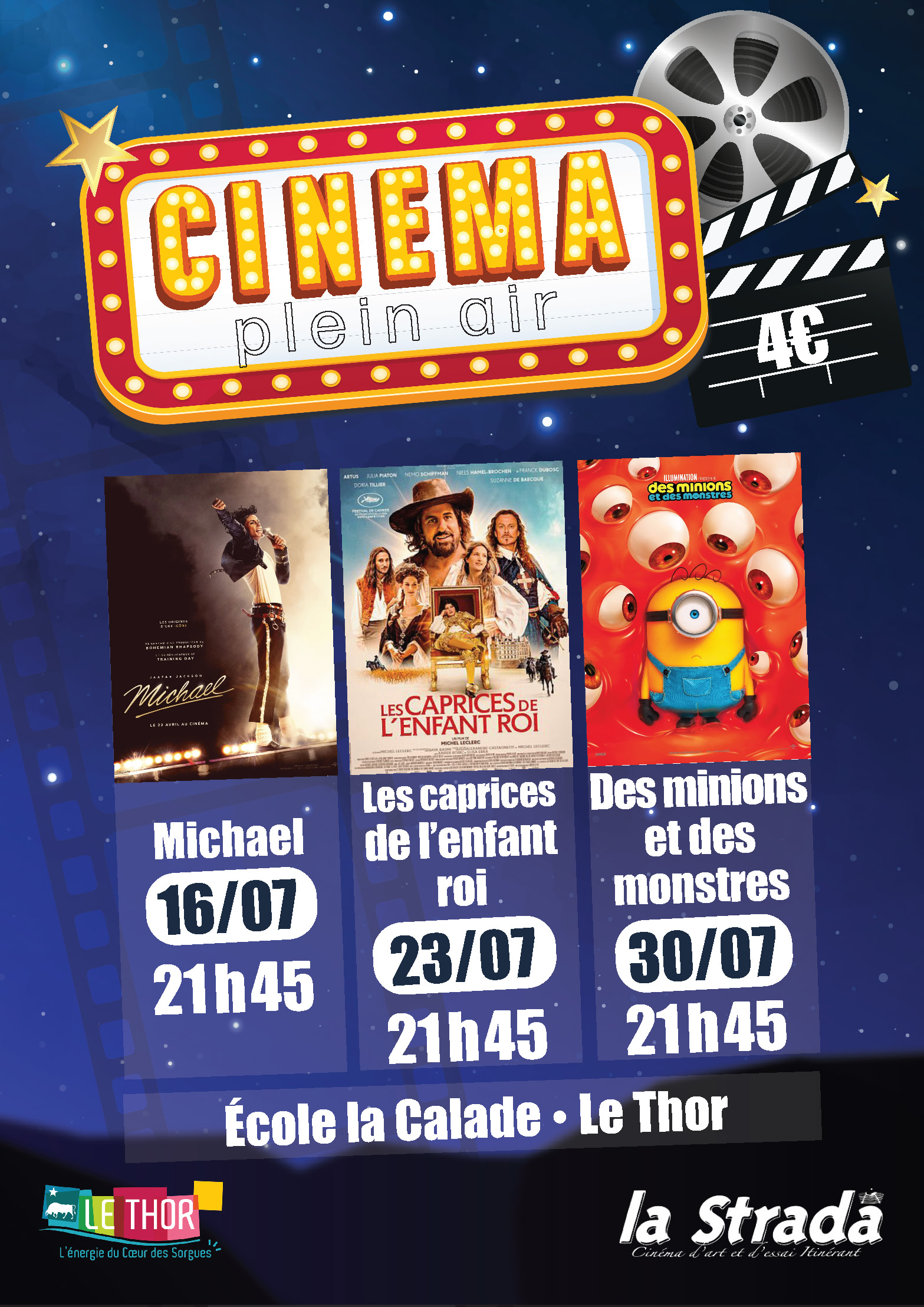 Cin�ma en plein air 