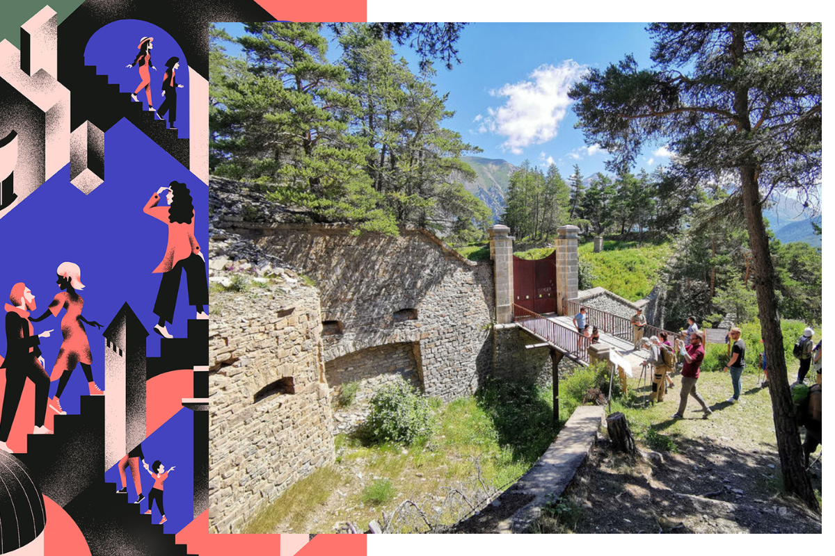 Jeu de piste � la batterie des Caurres - Journ�es europ�ennes du patrimoine