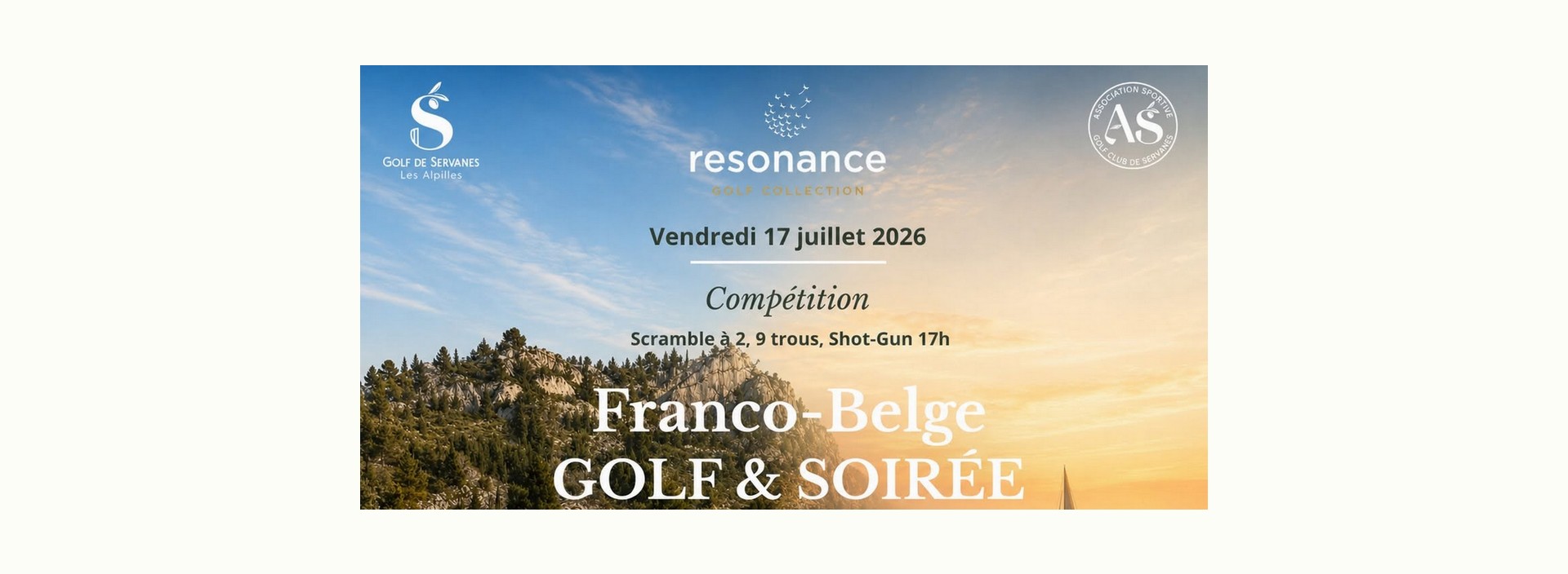 Comp�tition de golf Franco-Belge