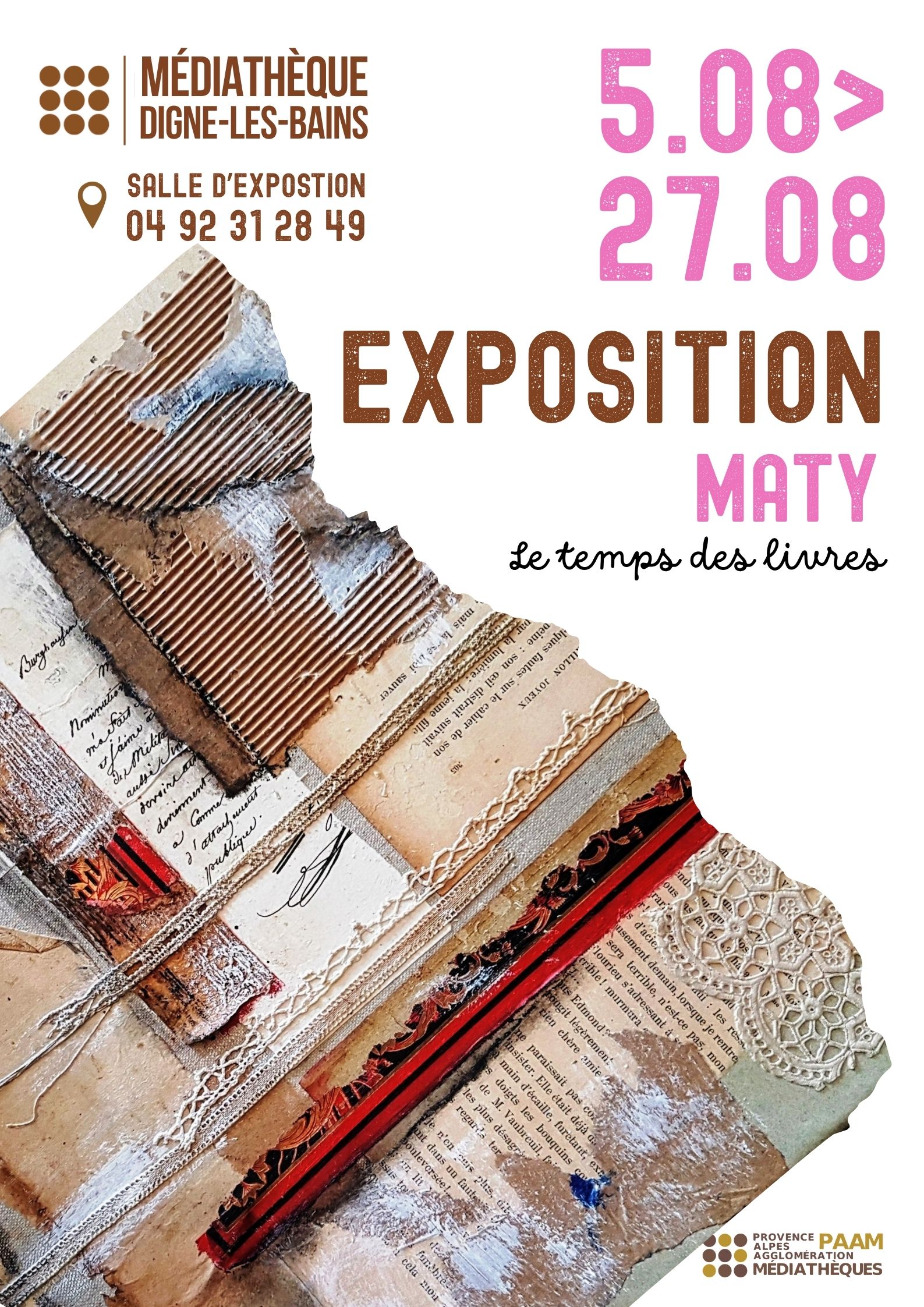 Exposition - Le temps des livres