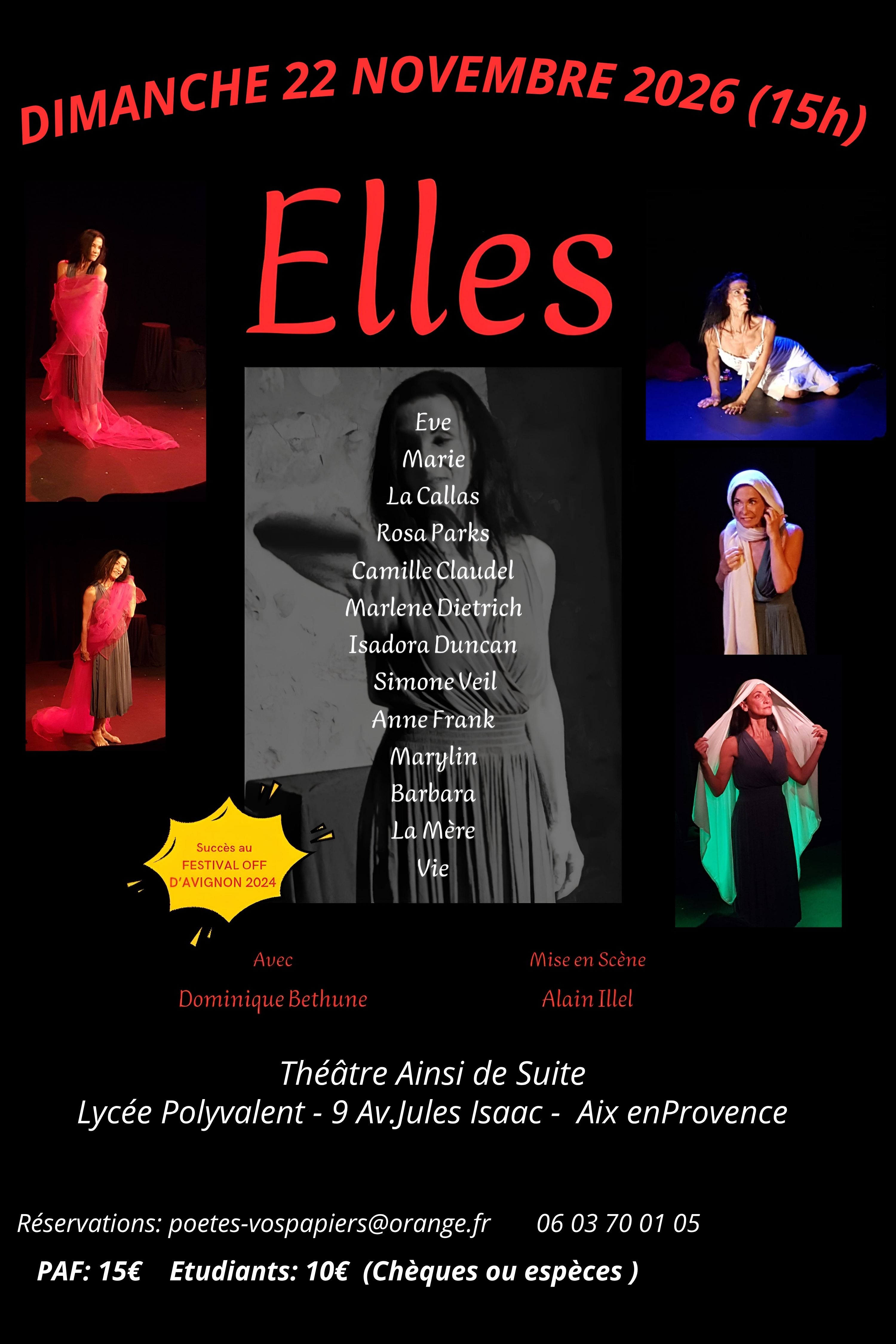 Th��tre - Un voyage dans le temps qui nous transporte dans la vie de 12 femmes extraordinaires