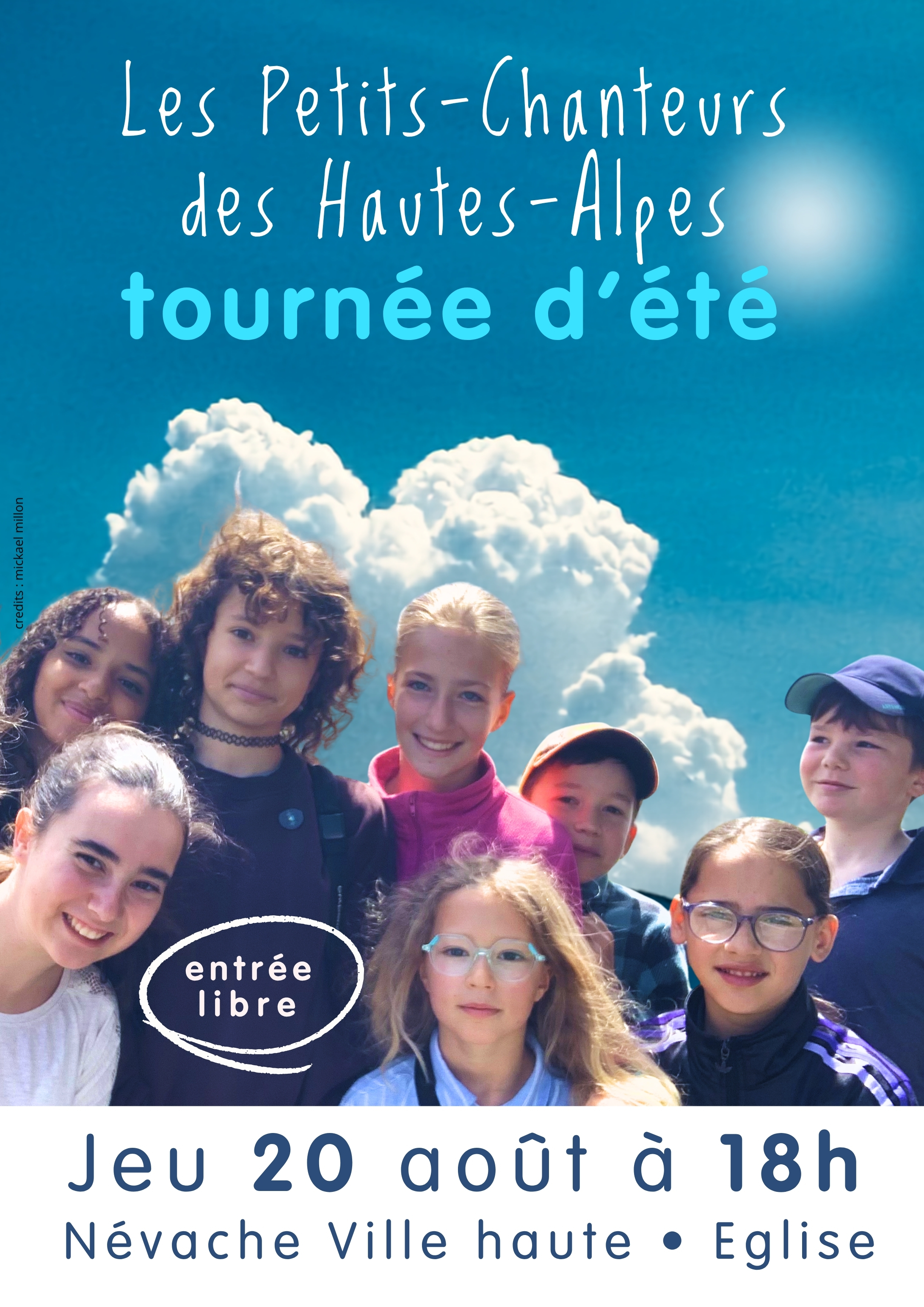 Les Petits-Chanteurs des Hautes-Alpes en concert � N�vache