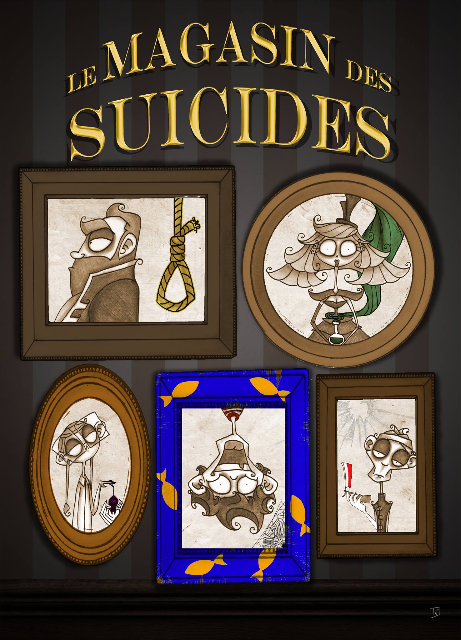 Th��tre - Le magasin des suicides