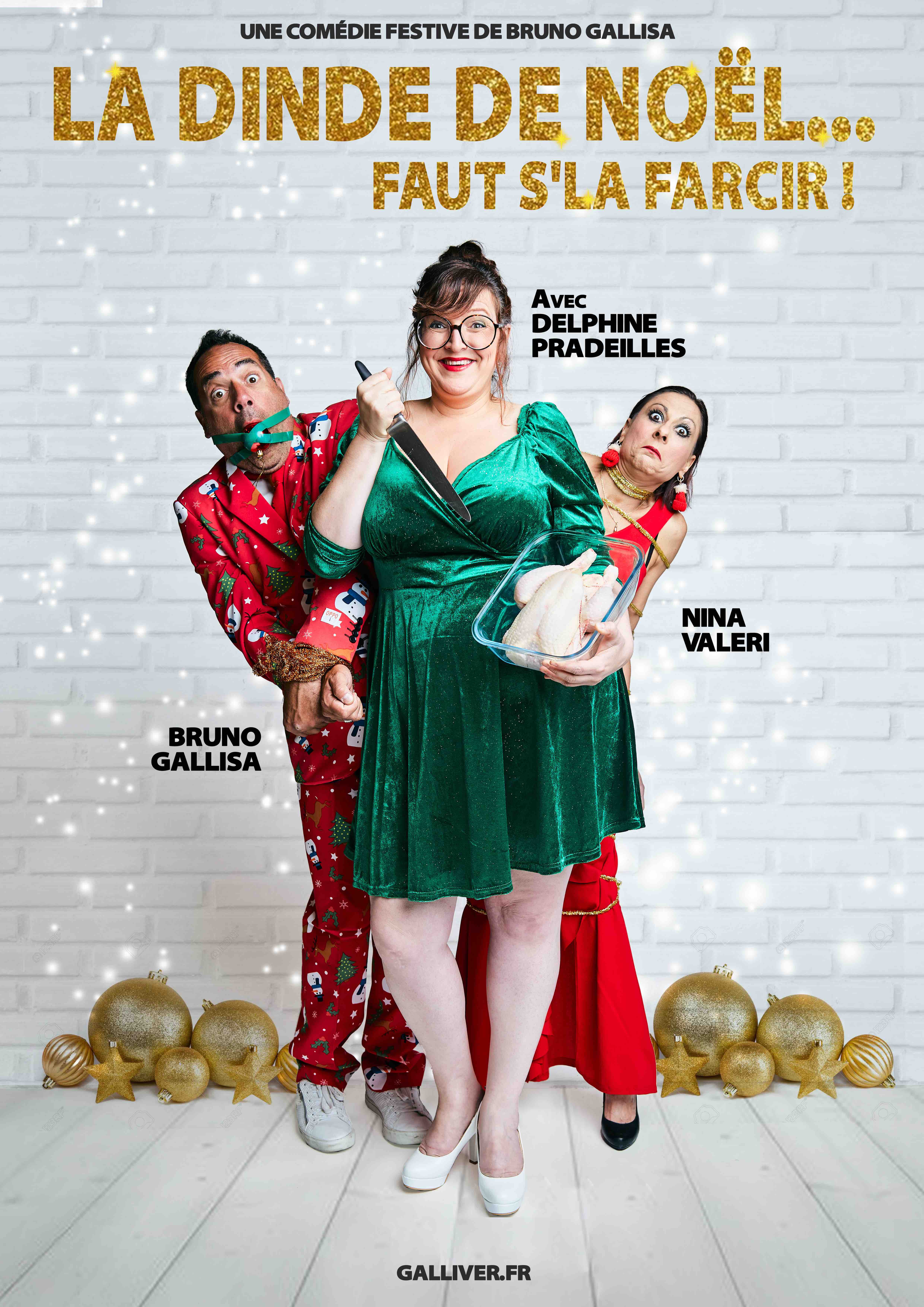 Spectacle - La dinde de No�l... Faut s'la farcir !