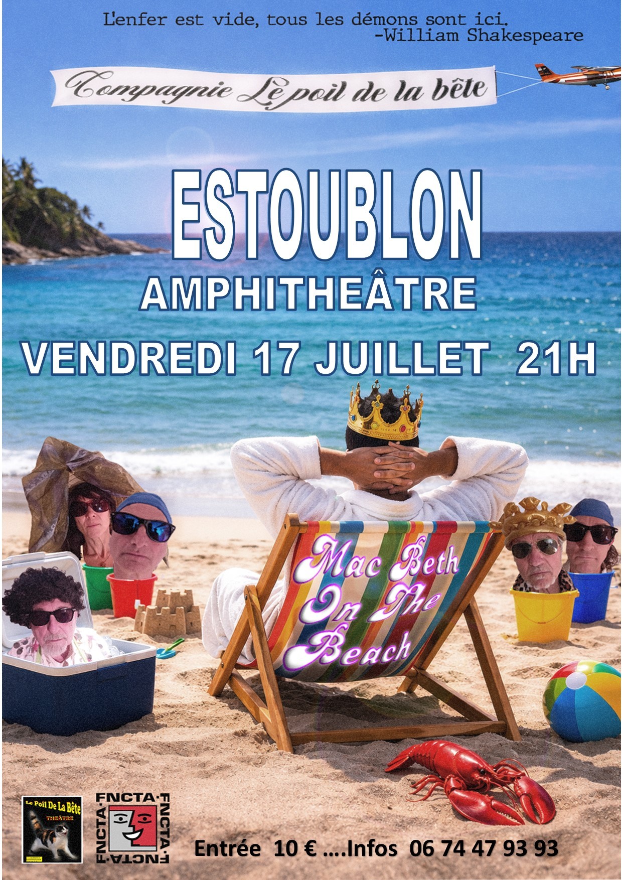 Th��tre - Macbeth on the Beach