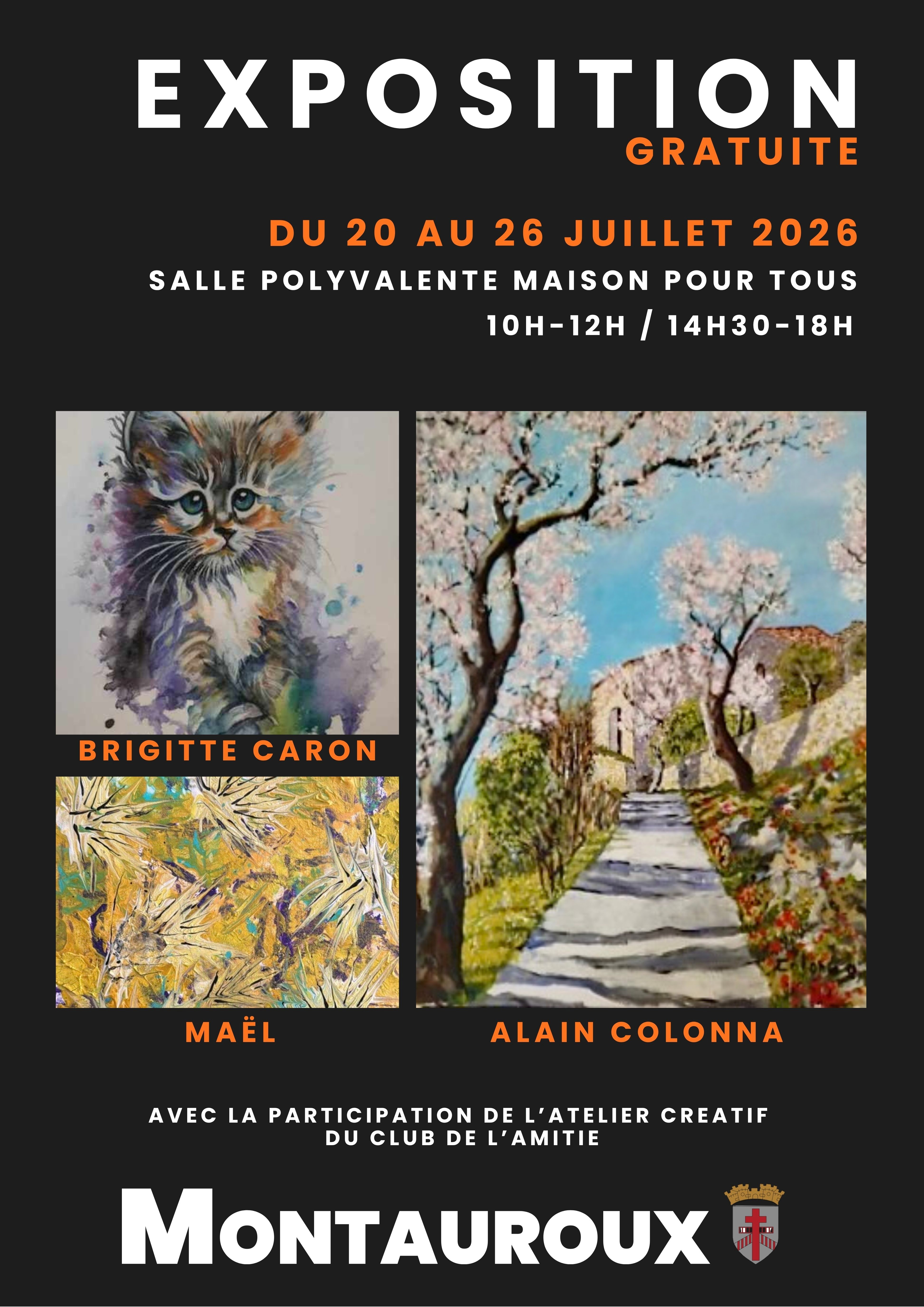 Exposition de peintures