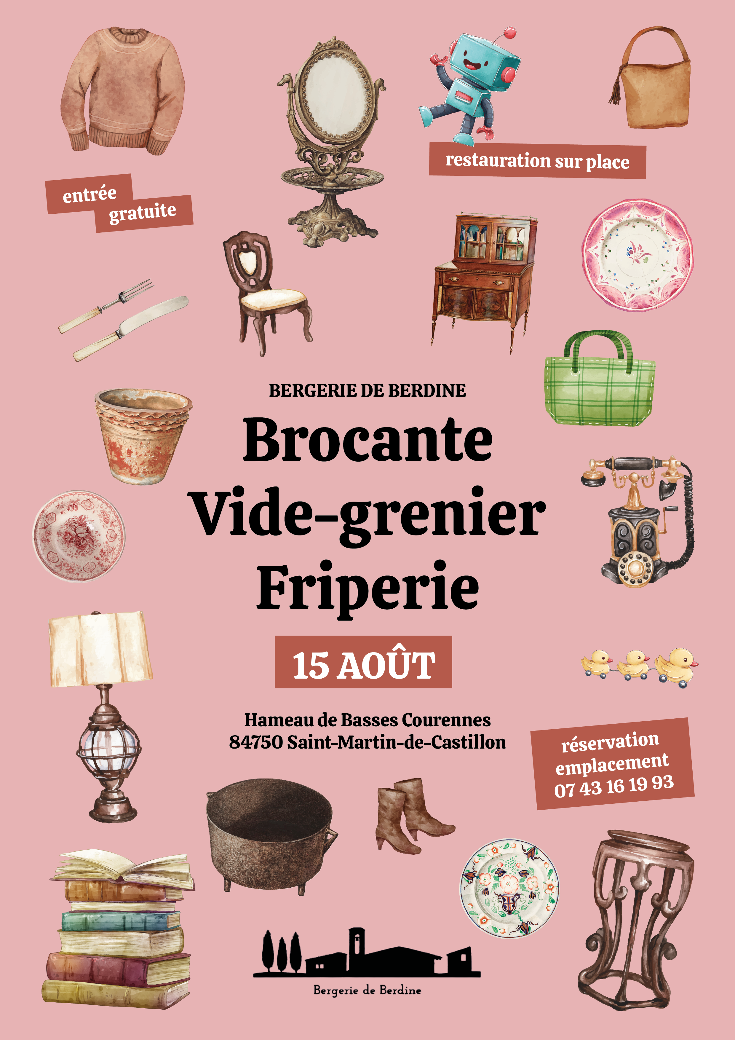 Brocante et Vide-grenier � Fripes � Berdine