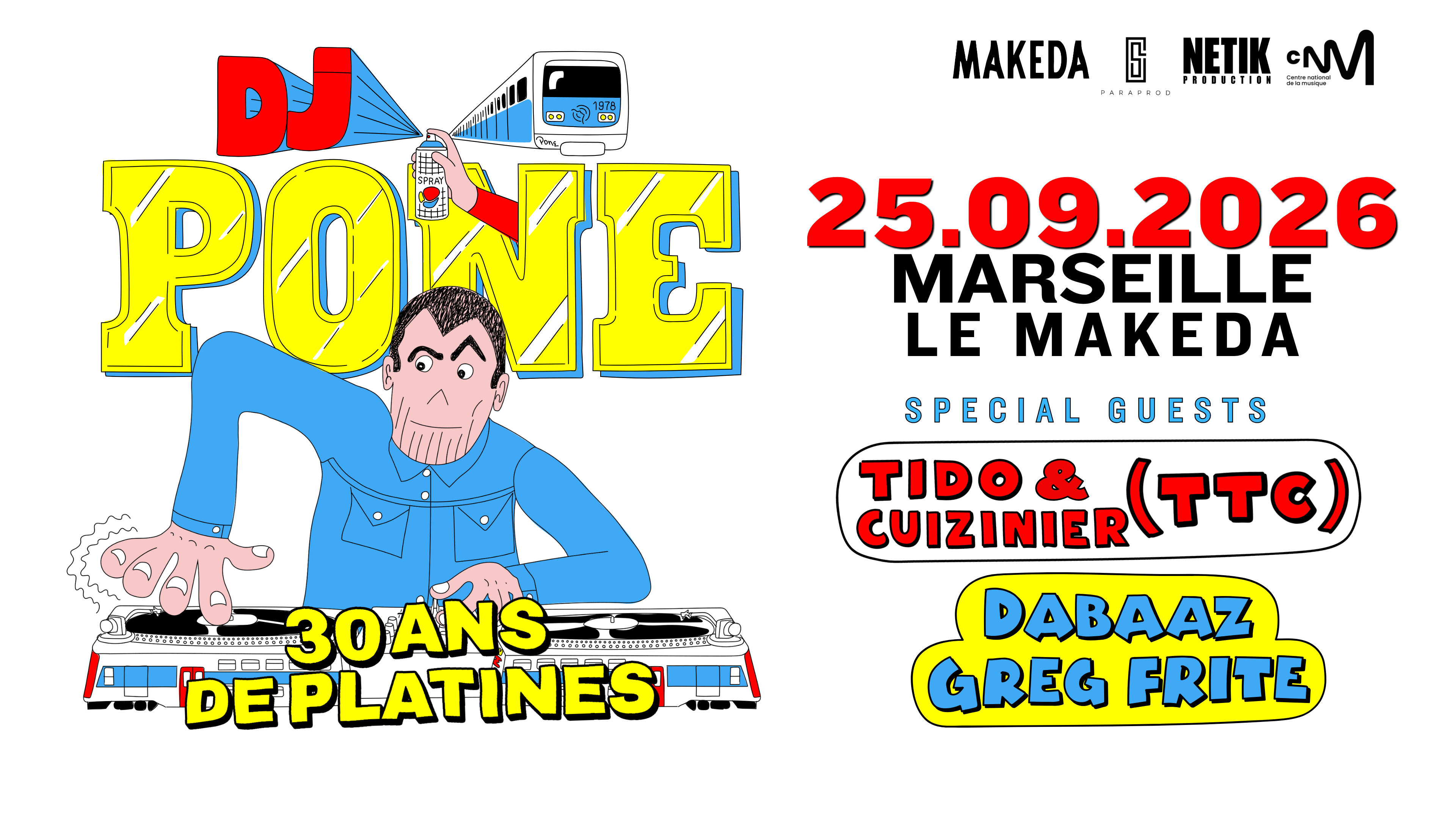 DJ Pone - 30 ans de platines