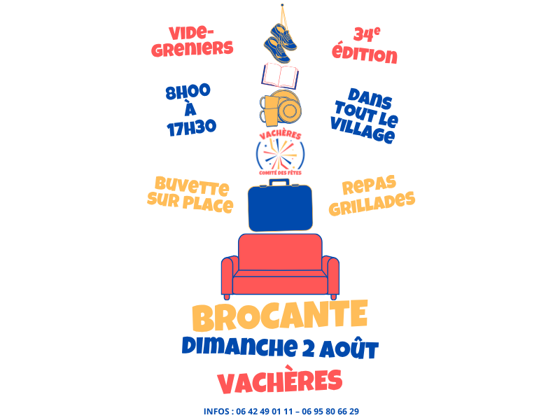 Brocante / vide-greniers � Vach�res