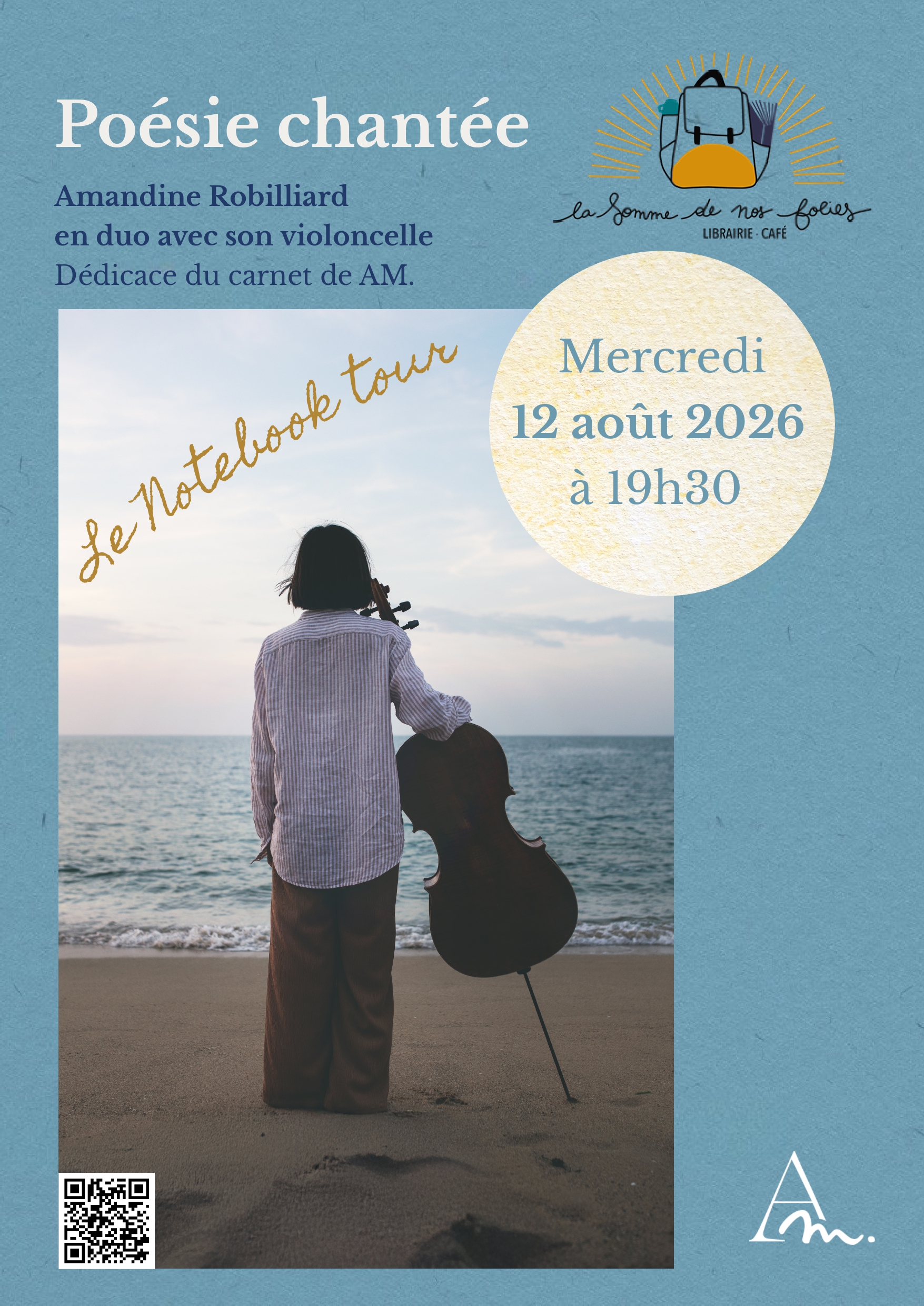 Po�sie chant�e - Amandine Robilliard et son violoncelle