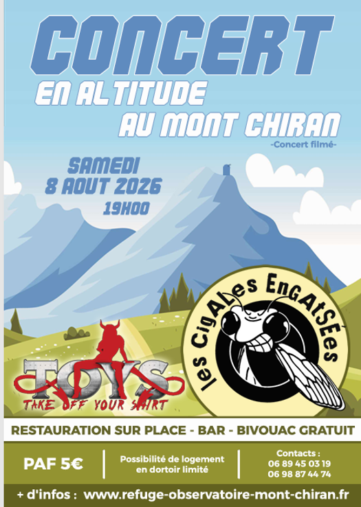 Concert en altitude des Cigales engats�es et Toys