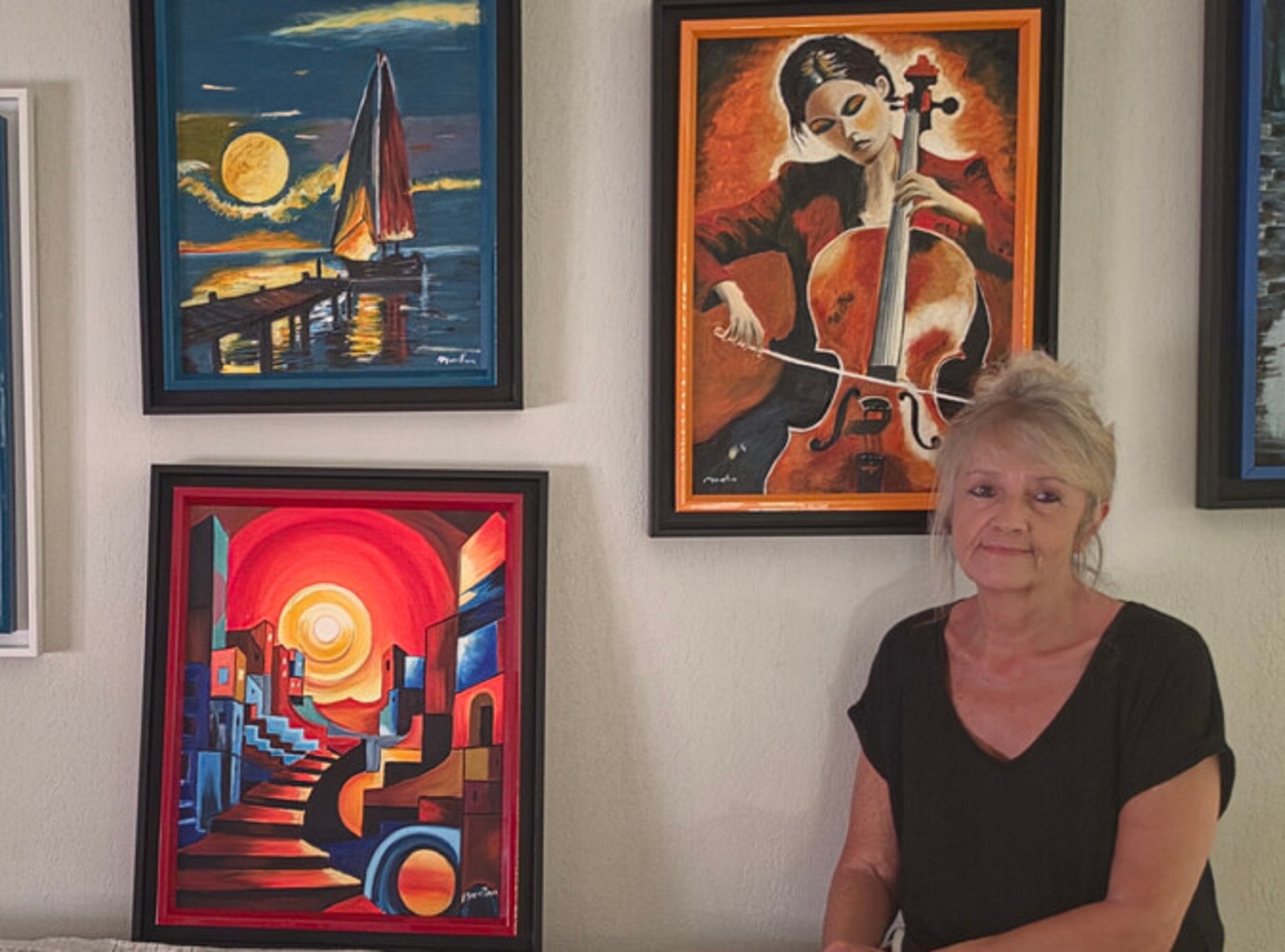 Exposition de peinture Fran�oise Morellon