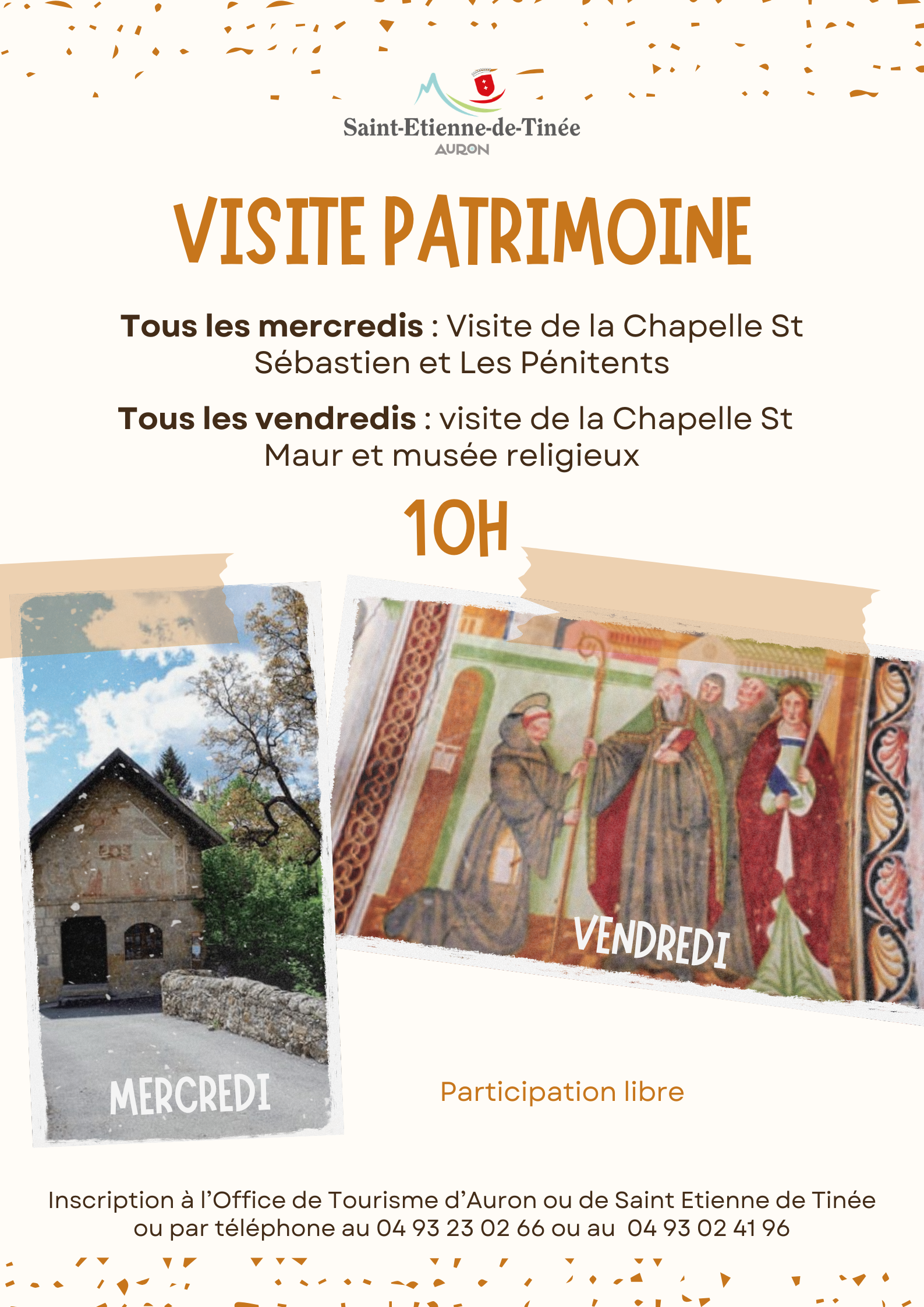 Visite des chapelles (St S�bastien et Les p�nitents)