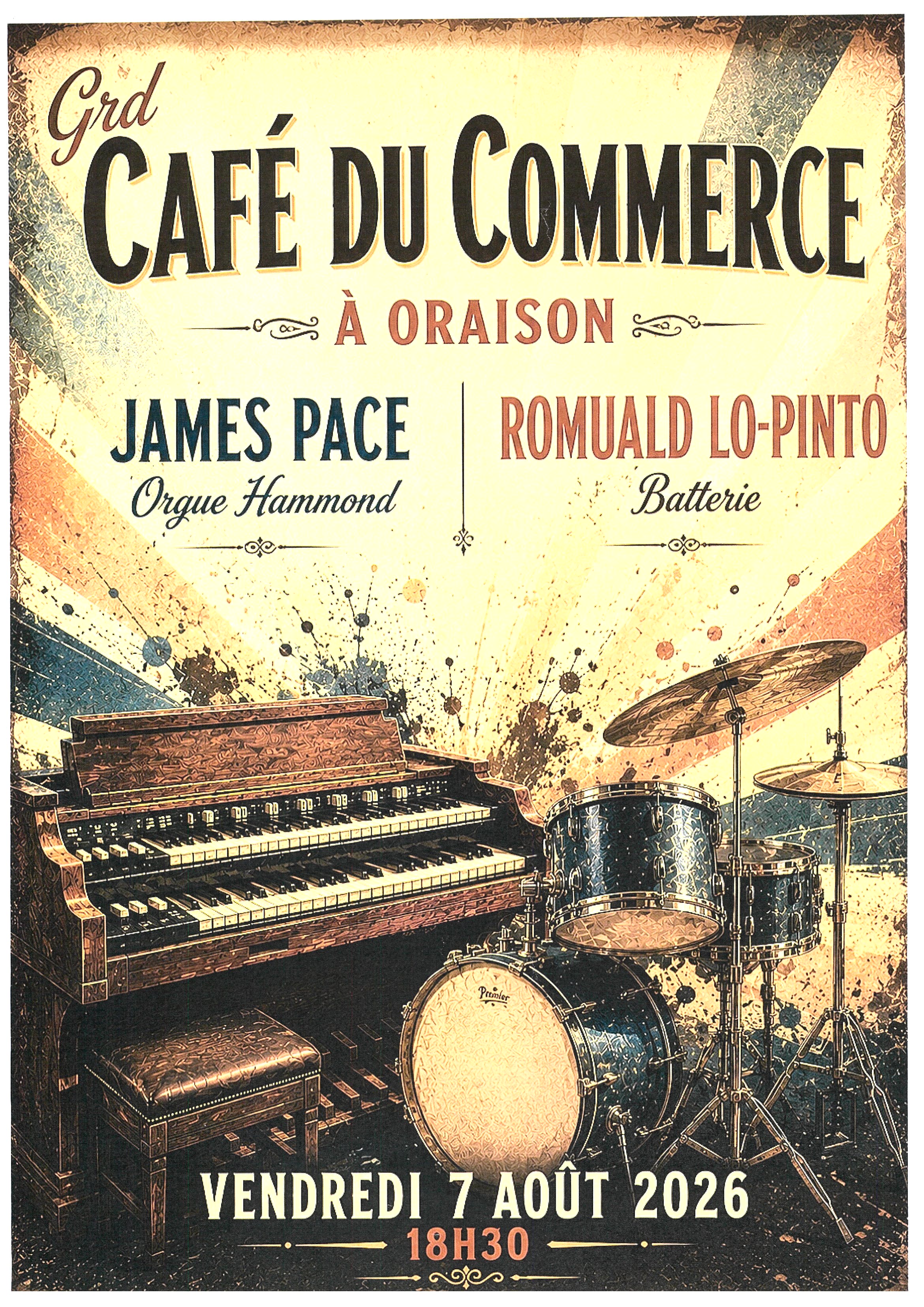 Concert James Pace et Romuald Lo Pinto