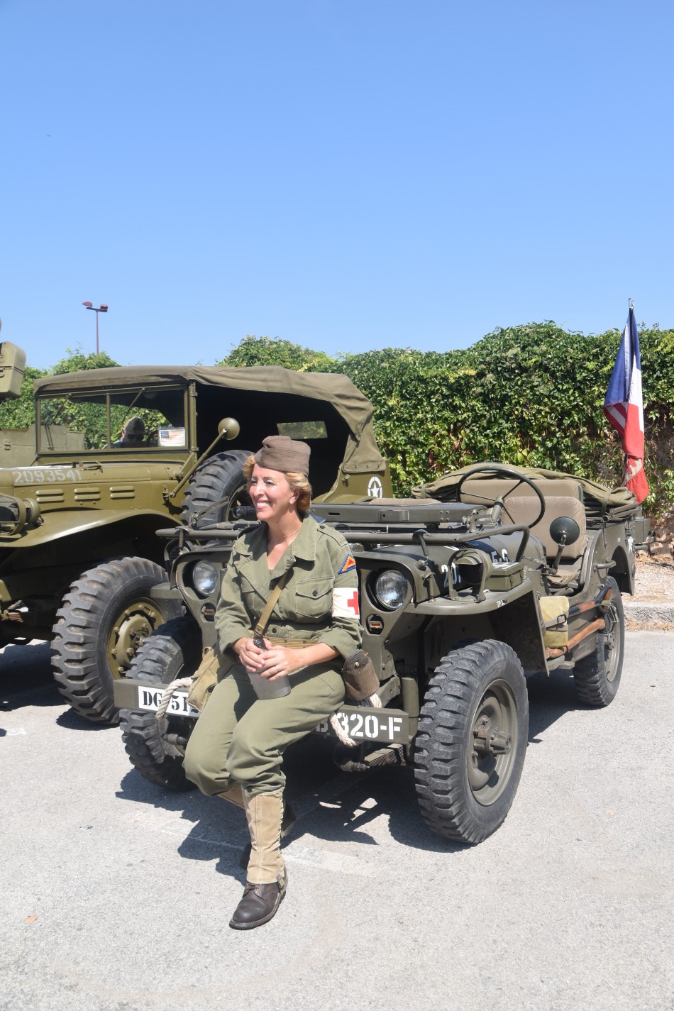 Lib�ration de la Provence : exposition de v�hicules et concert
