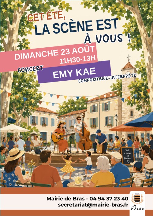 Concert : La sc�ne est � vous - Emy Kae