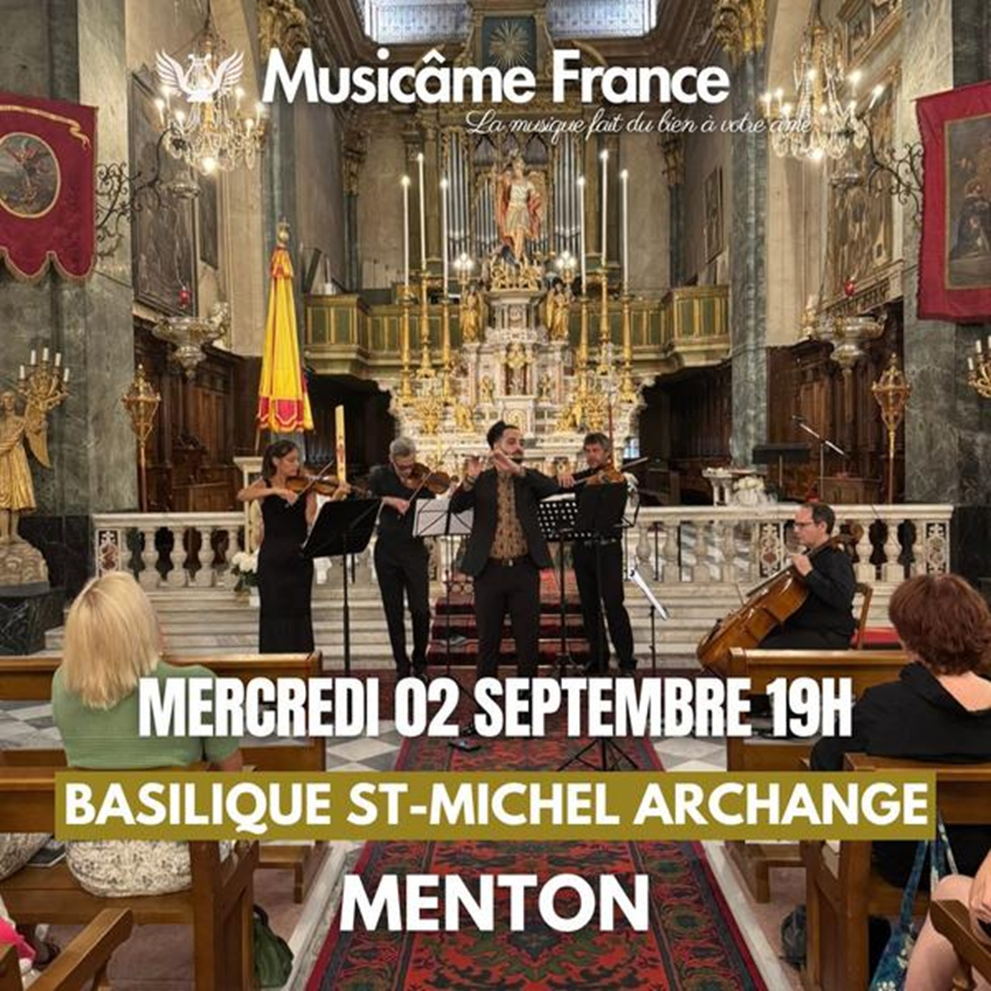 Concert � Menton: Ravel, Bach, Vivaldi, Cantemir, Rachmaninov, Puccini, Saint-Sa�ns