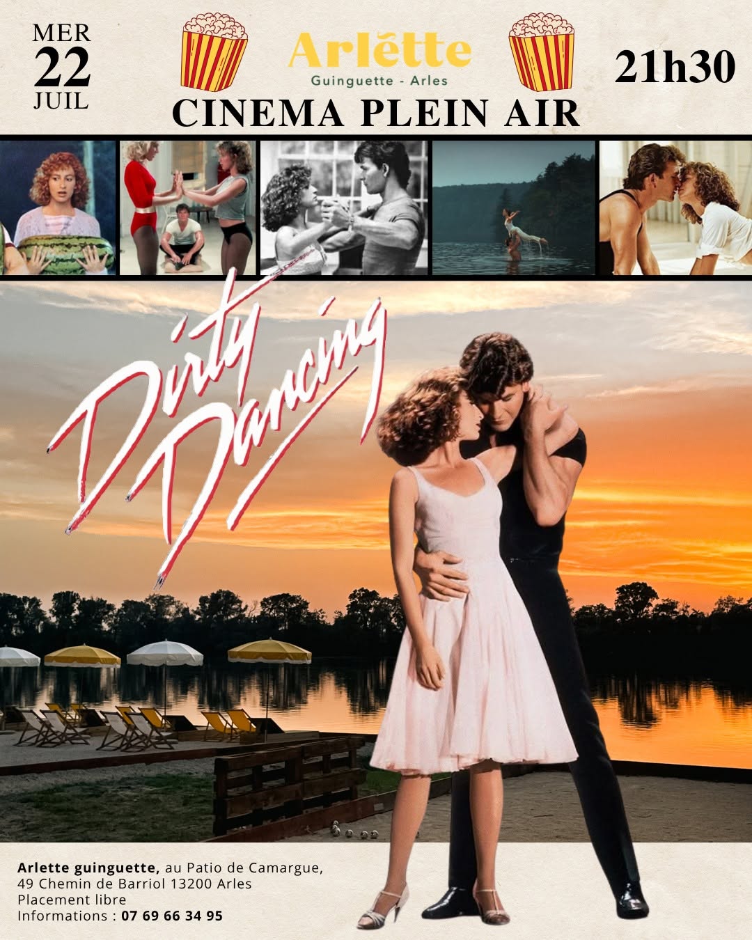 Dirty Dancing - Cin�ma en plein air � Arlette Guinguette