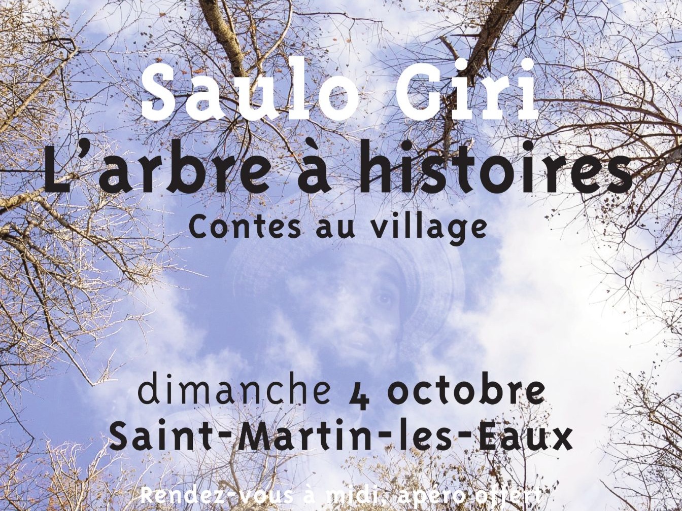 �L�Arbre � histoires�, contes en nature avec Saulo Giri