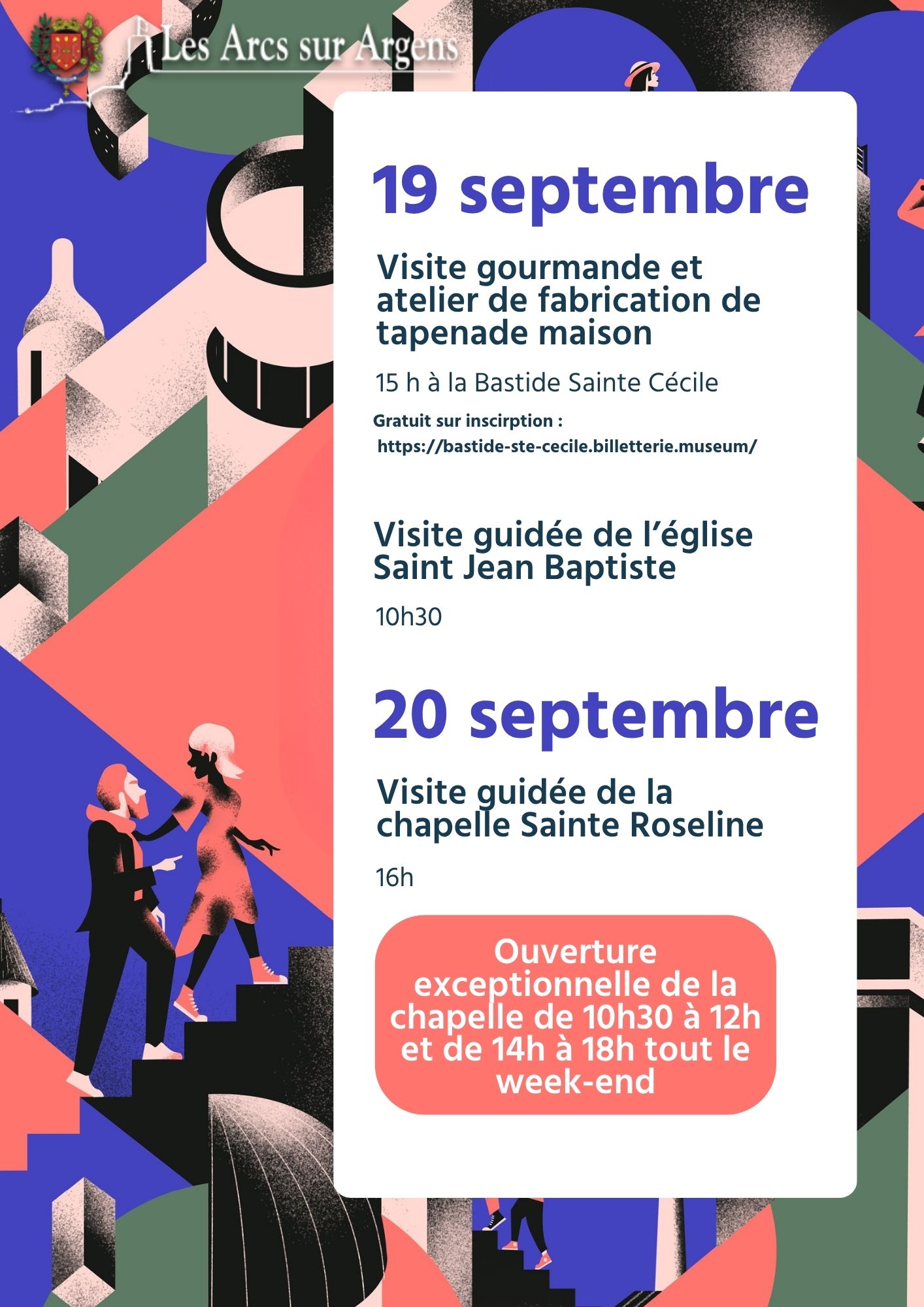 Journ�e Europ�ennes du Patrimoine-Chapelle Sainte Roseline-visite guid�e