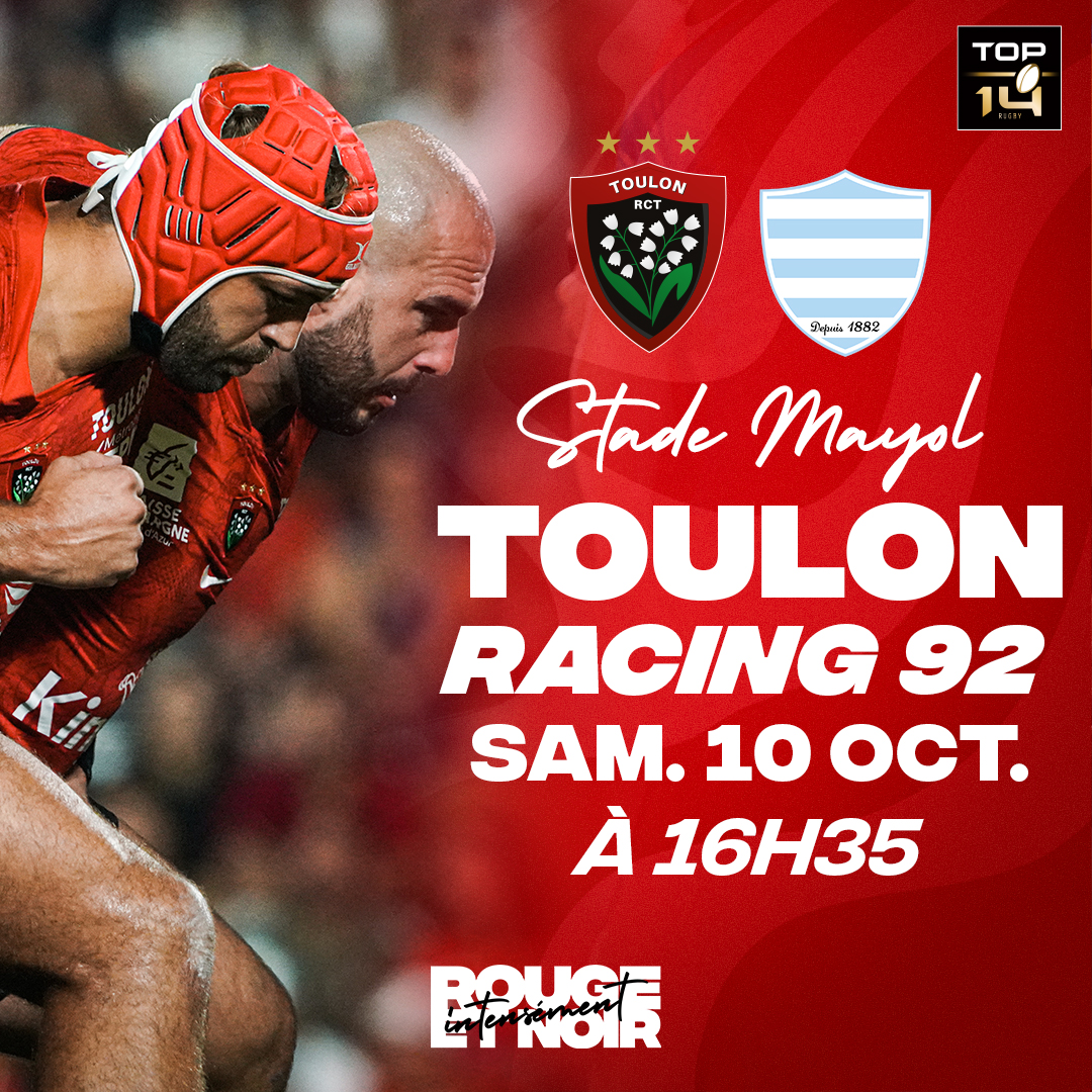 Rugby - RCToulon vs Racing 92