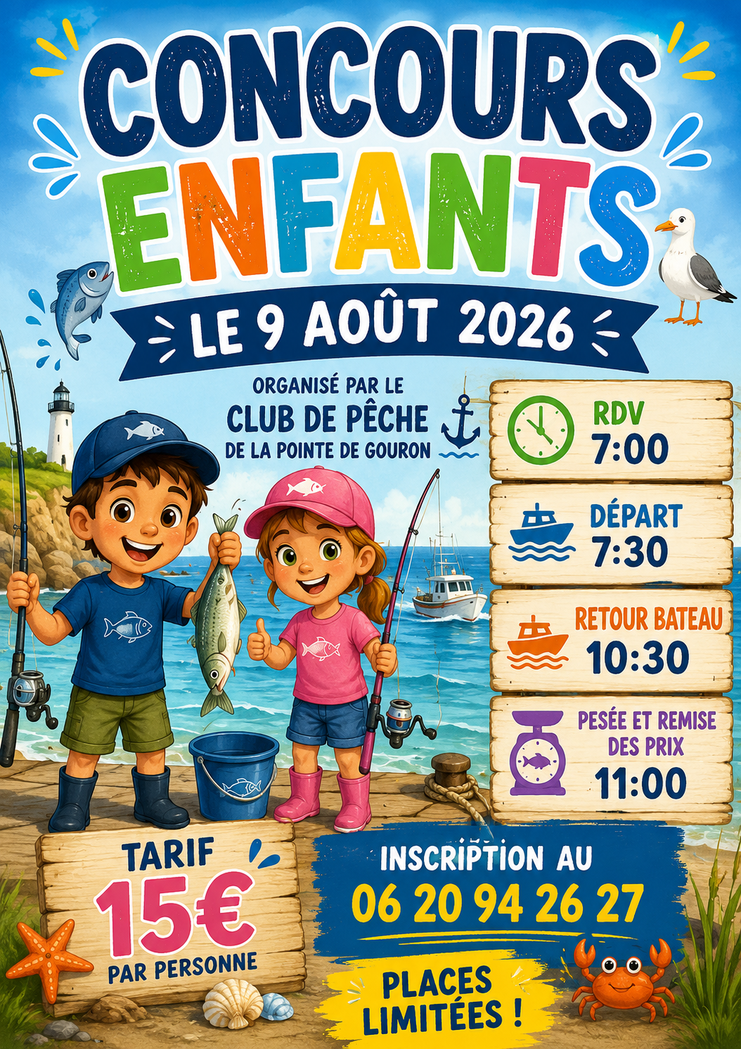Concours p�che enfant