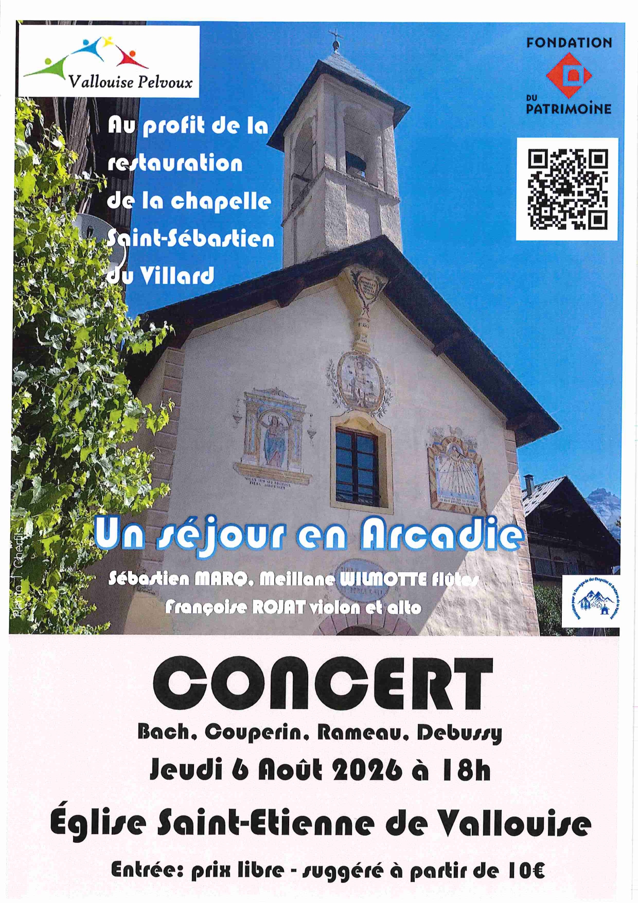 Concert Bach, Couperin, Rameau, Debussy