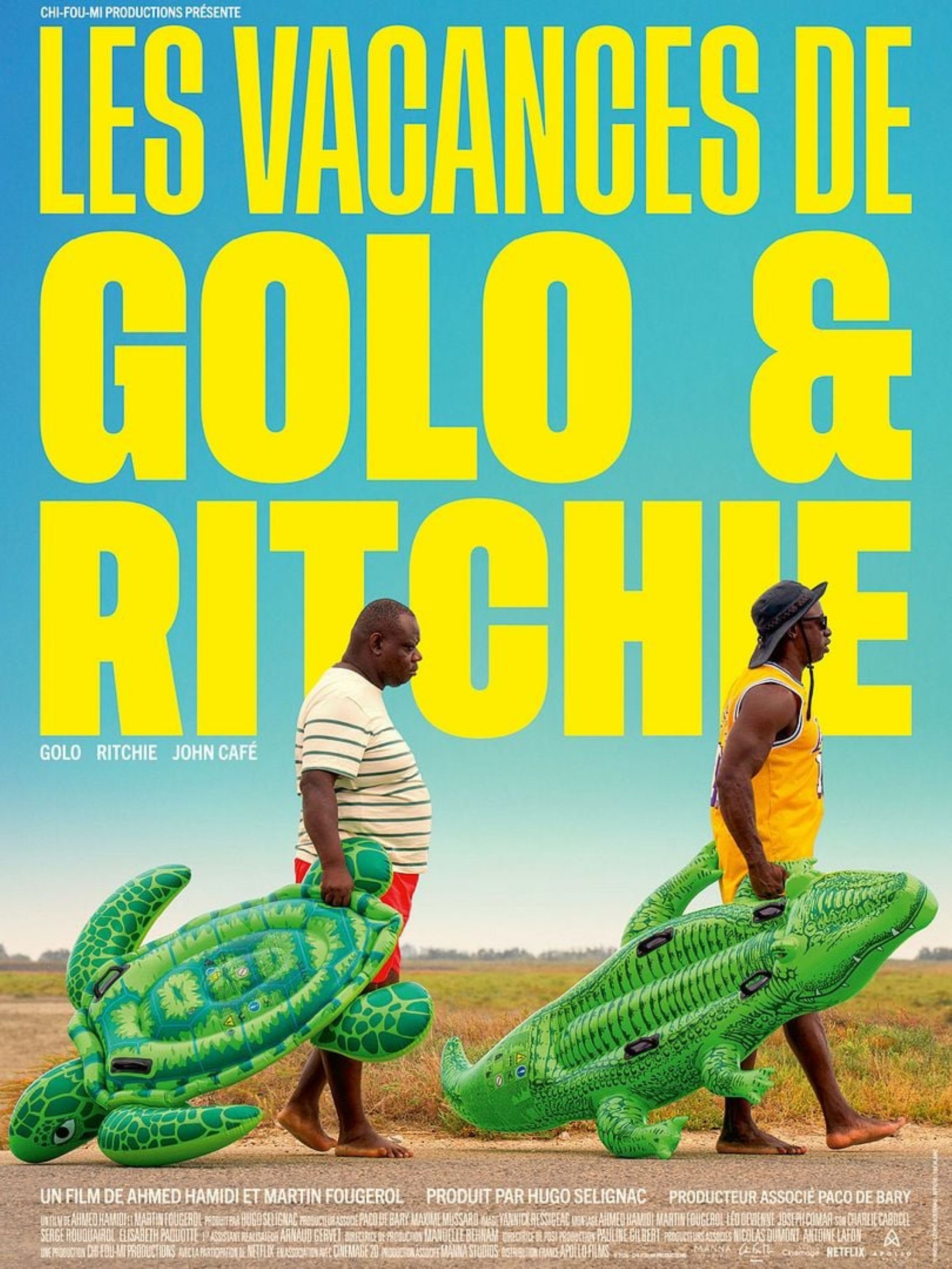Cin�ma Plein Air Ch�teauneuf - Les Vacances de Golo & Ritchie