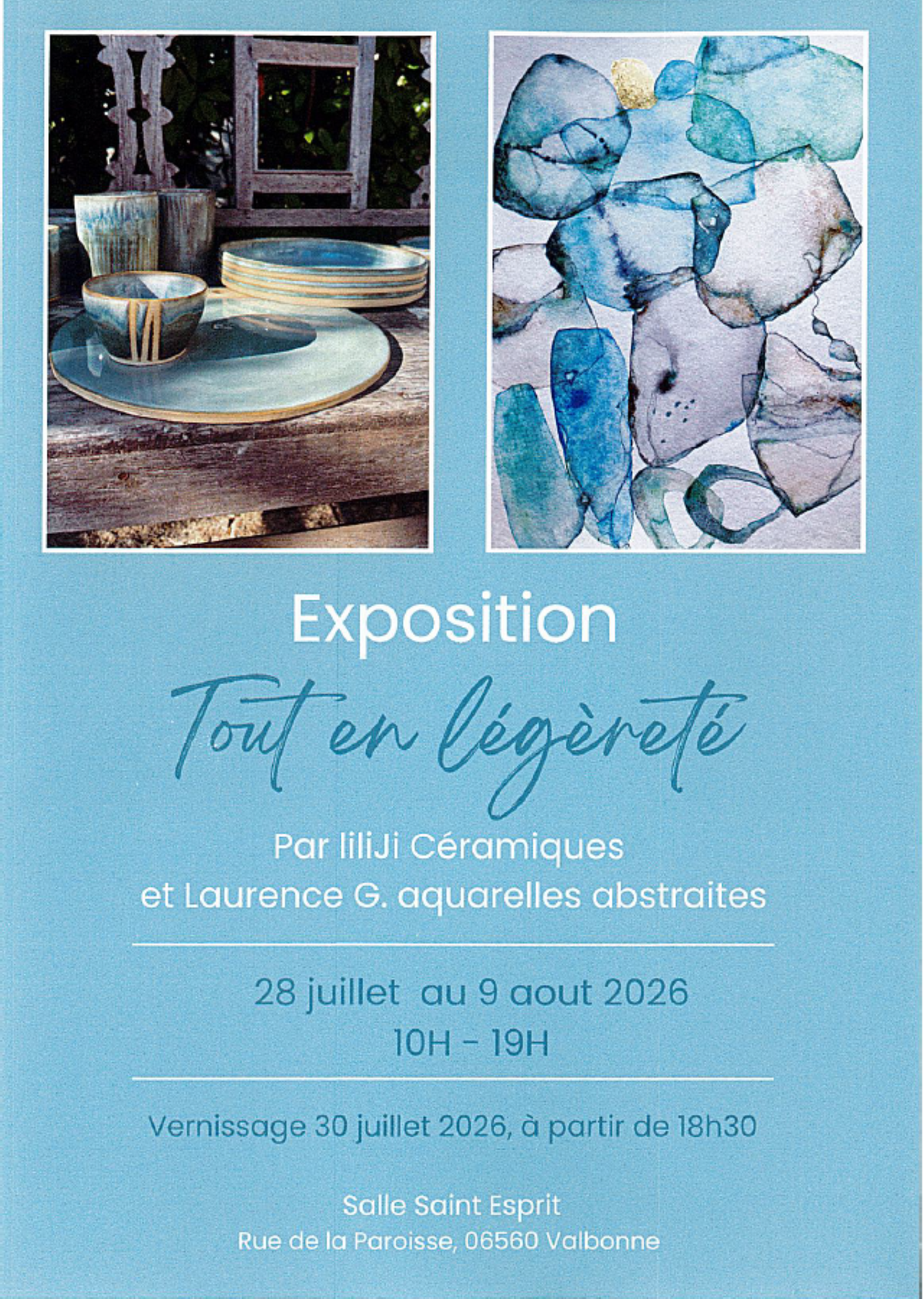 Exposition tout en l�geret�