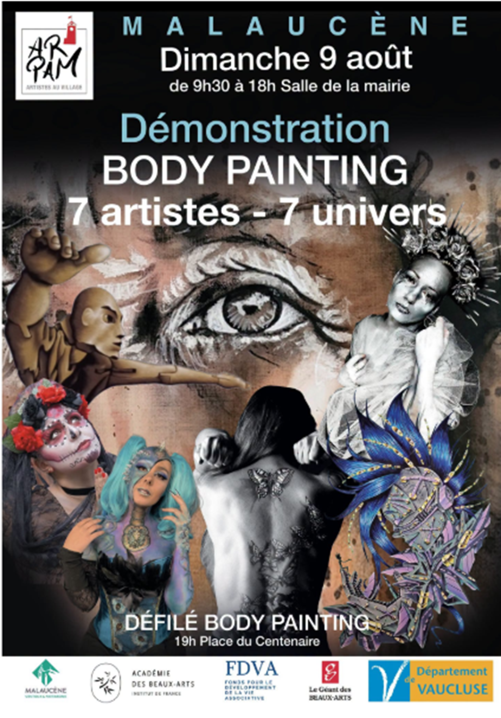 D�monstration Body Painting