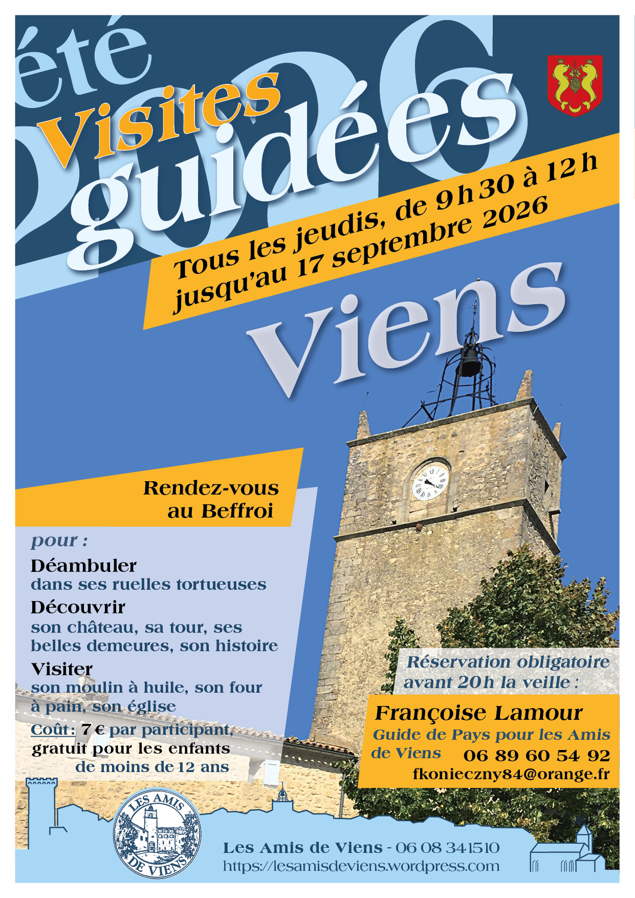 Visites guid�es du village de Viens