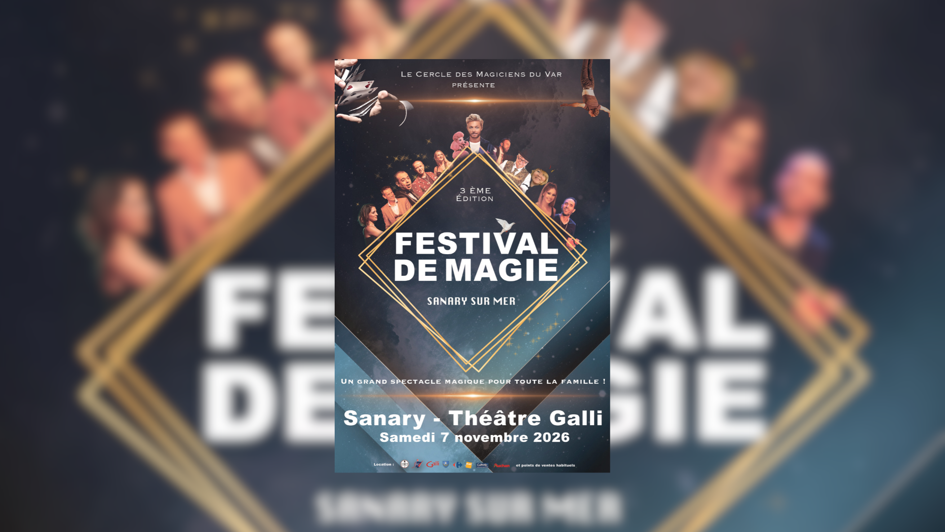 Spectacle : 3�me �dition Festival de magie