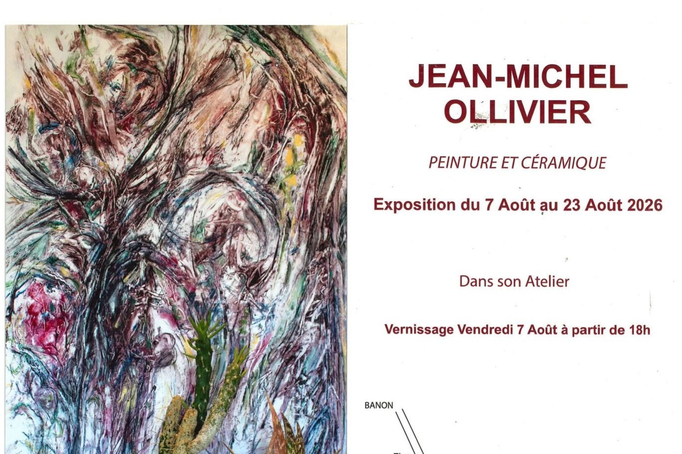 Jean-Michel Ollivier / Peintures et C�ramiques