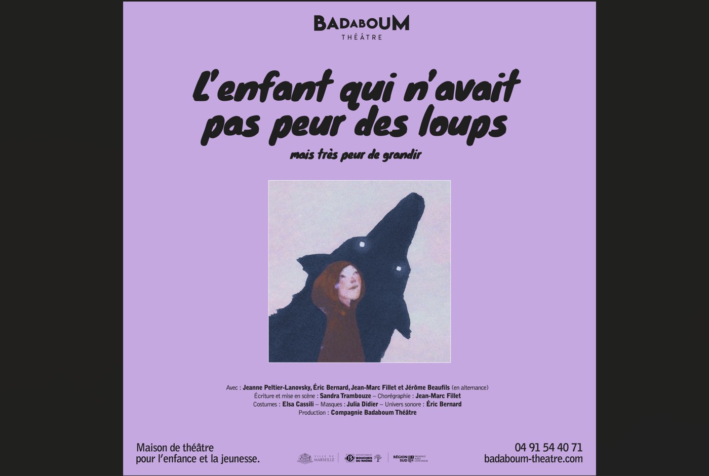 L�enfant qui n�avait pas peur des loups, mais tr�s peur de grandir