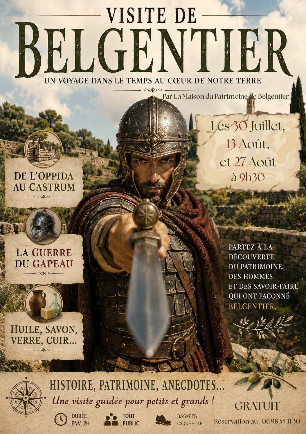 Visite guid�e de Belgentier